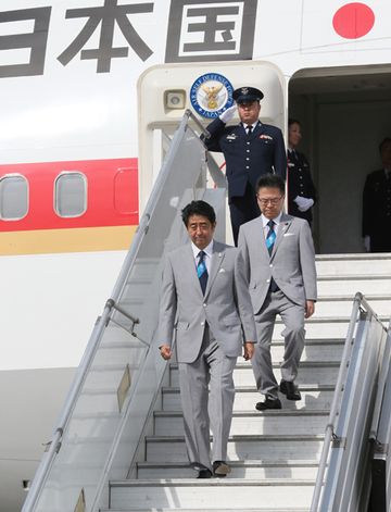 安倍首相为出席“第125次国际奥林匹克委员会（IOC）全会”访问了阿根廷共和国。