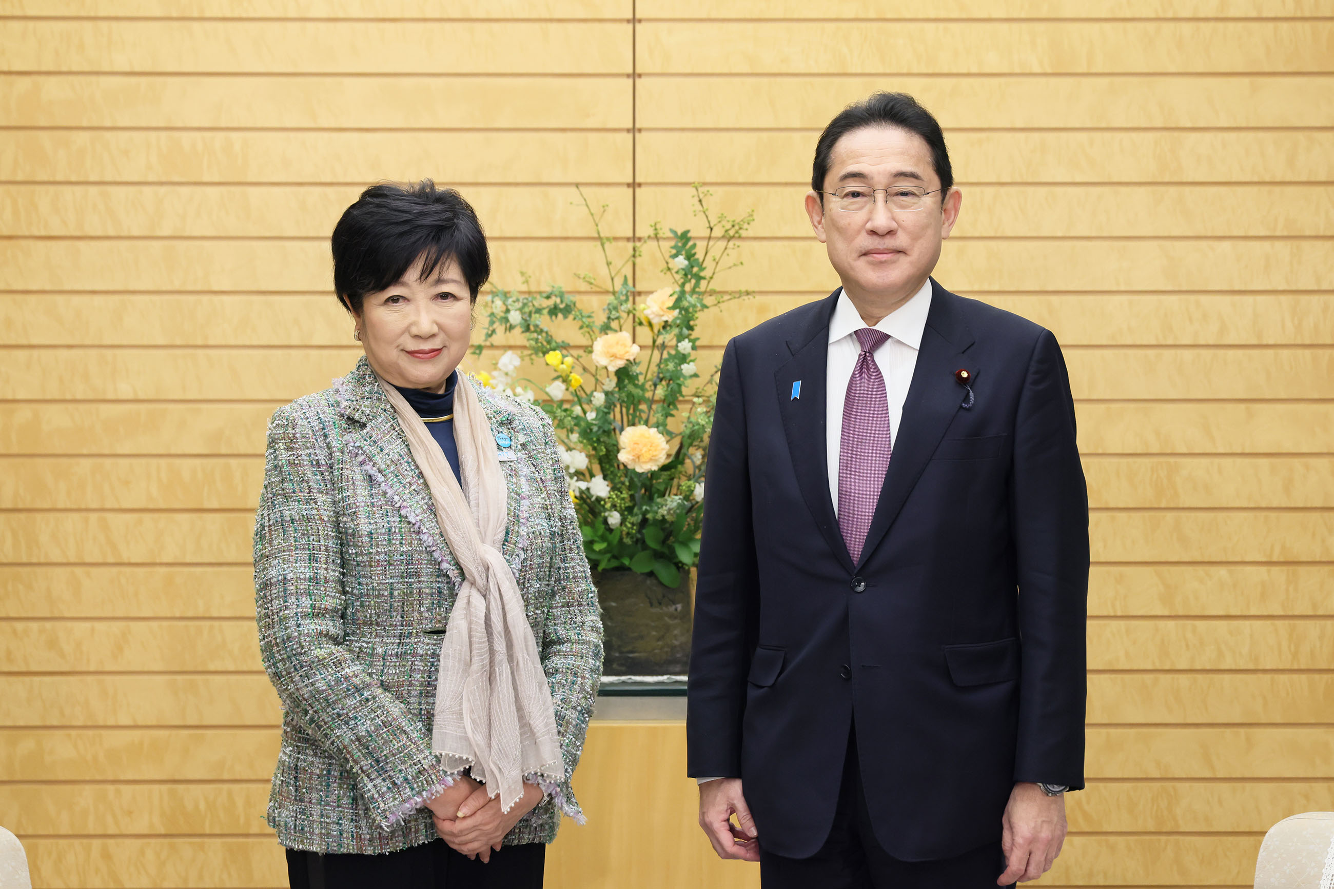 接见东京都知事