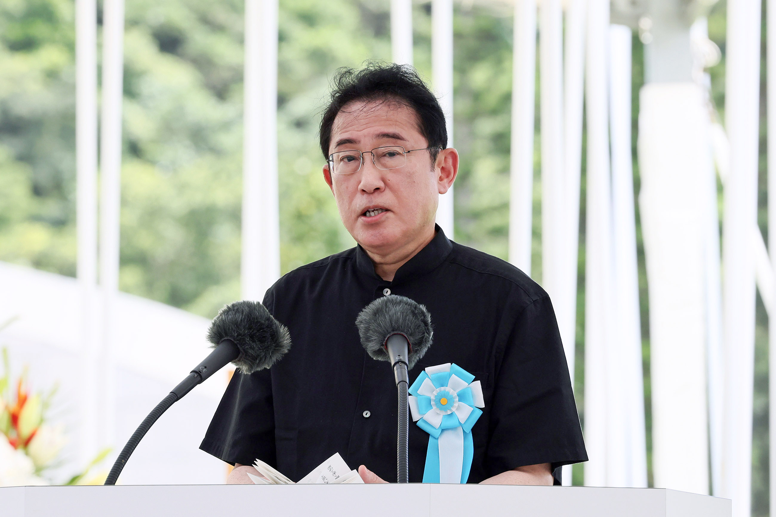 岸田首相在冲绳全体战殁者追悼仪式致辞2