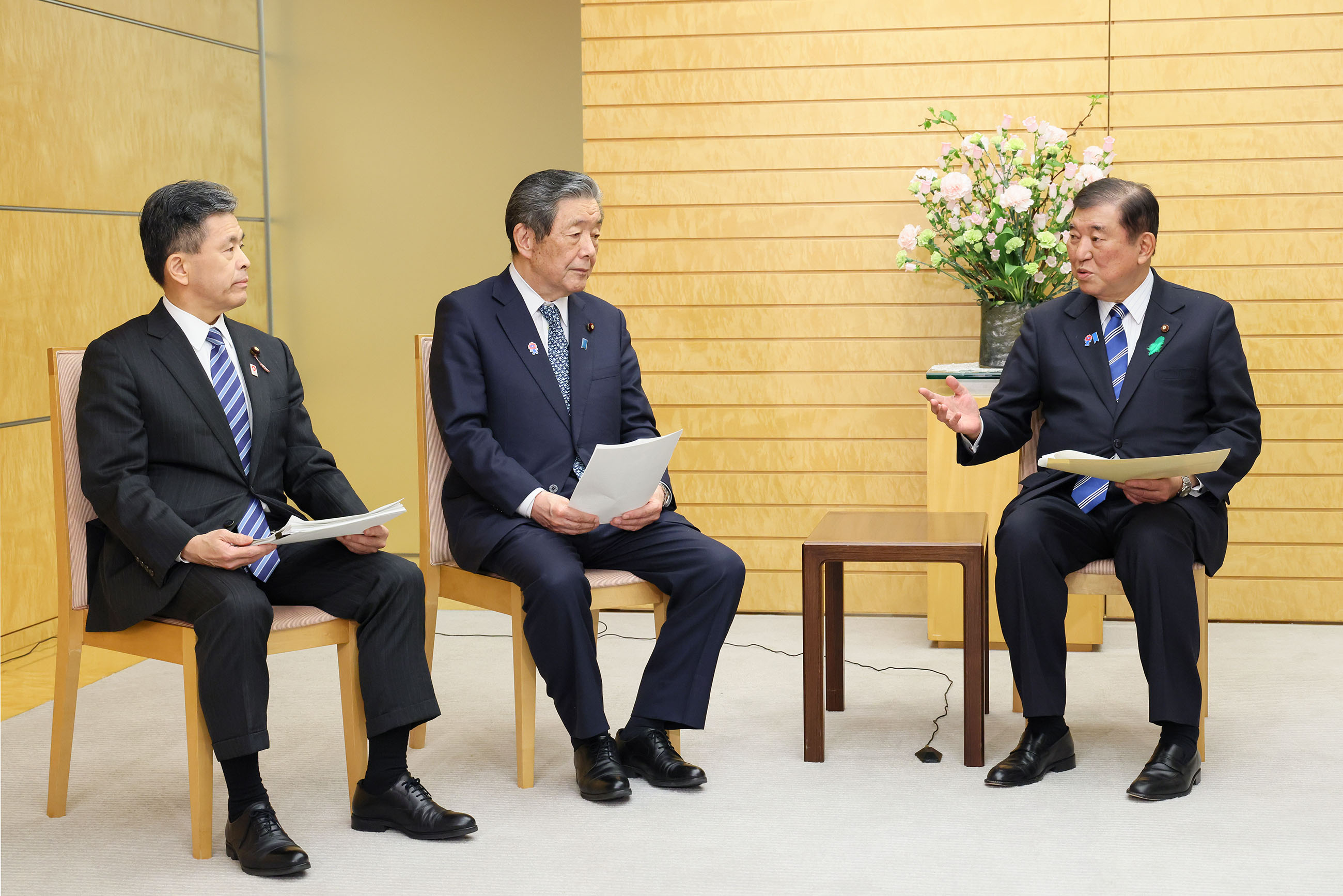 石破首相接受提议3