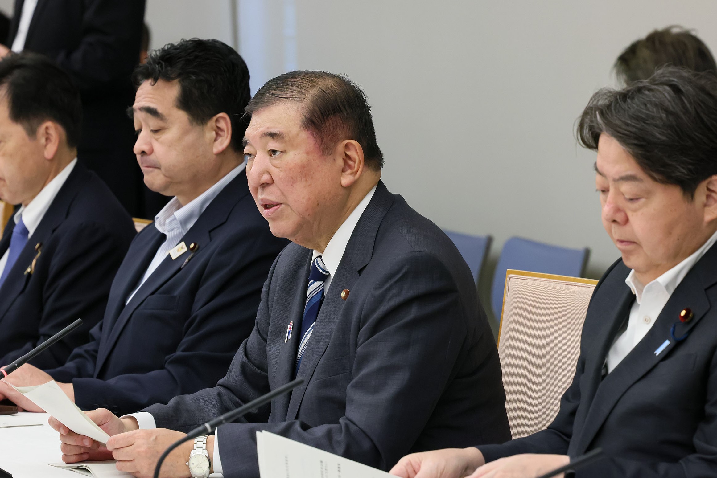 召开防灾立国推进阁僚会议第13次能登半岛地震恢复重建支援总部会议