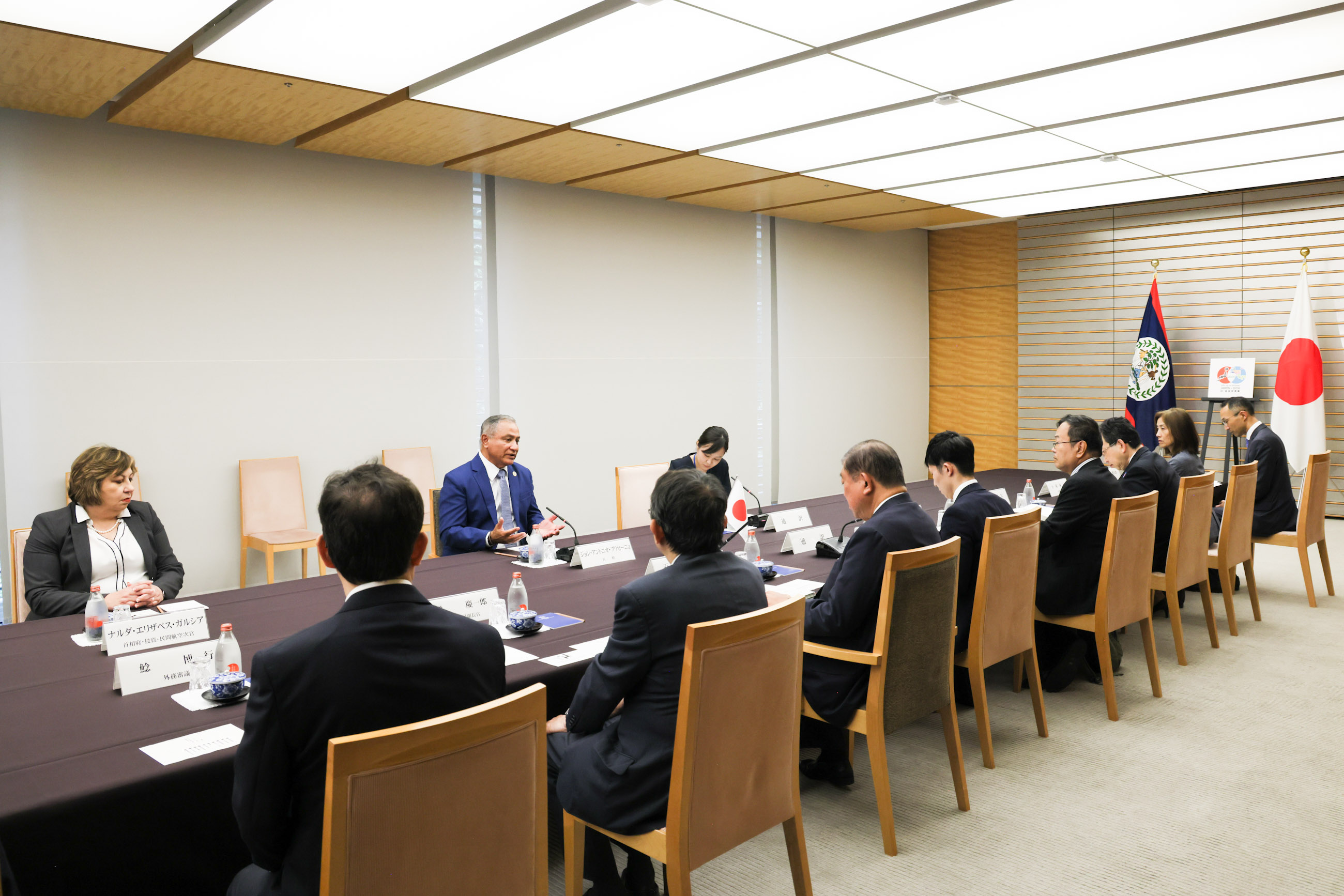 日本伯利兹首脑会谈6