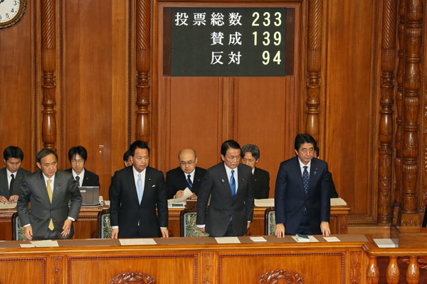 参议院预算委员会・参议院全体会议