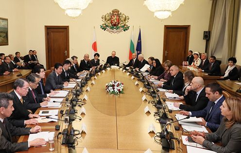 日本企业参会的扩大首脑会议2