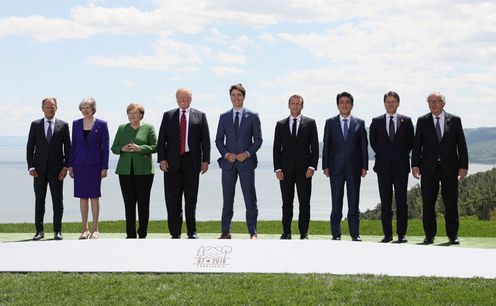 首脑合影