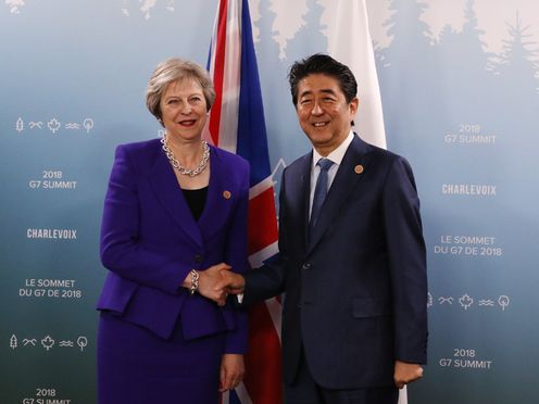 日英首脑会谈1