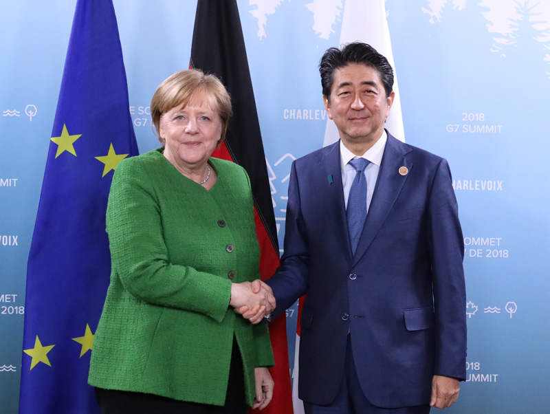 日德首脑会谈2