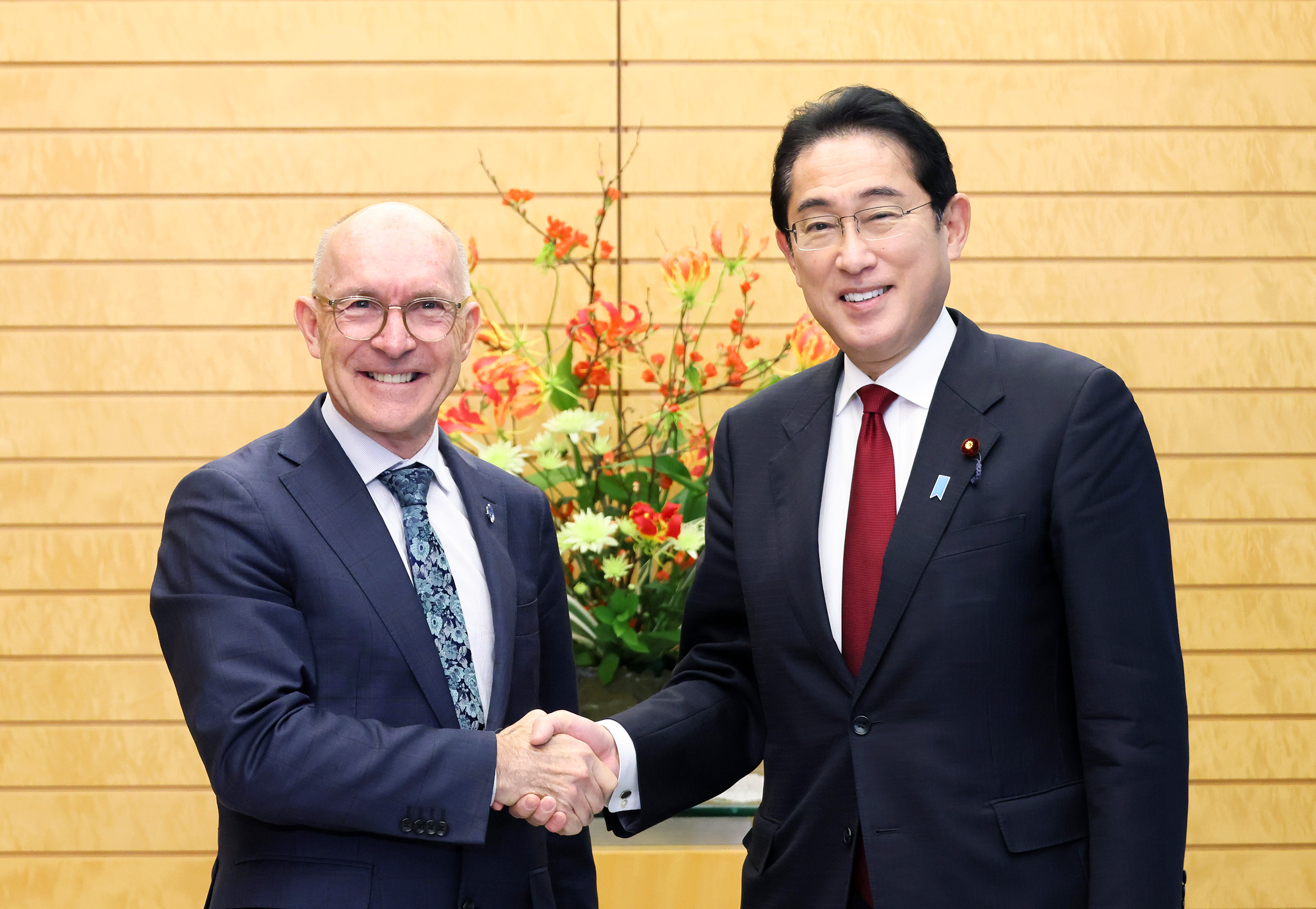 会见全面禁止核试验条约组织（CTBTO）筹备委员会执行秘书弗洛伊德