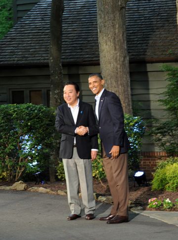 2012年5月19日（当地时间），野田总理出席了在美利坚合众国举行的八国集团戴维营峰会。