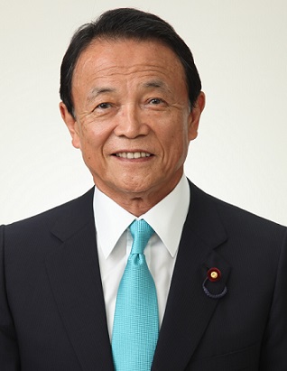 顔写真：麻生太郎