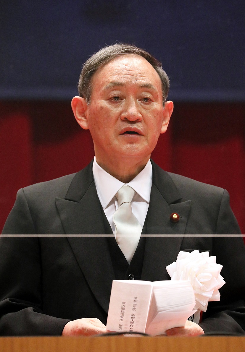 訓示を行う菅総理３