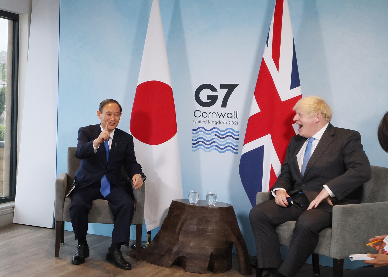 日英首脳会談３