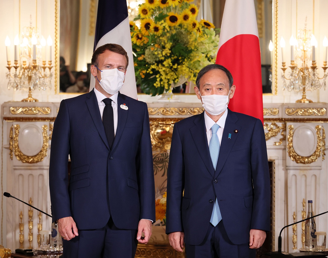 エマニュエル・マクロン・フランス共和国大統領との会談１