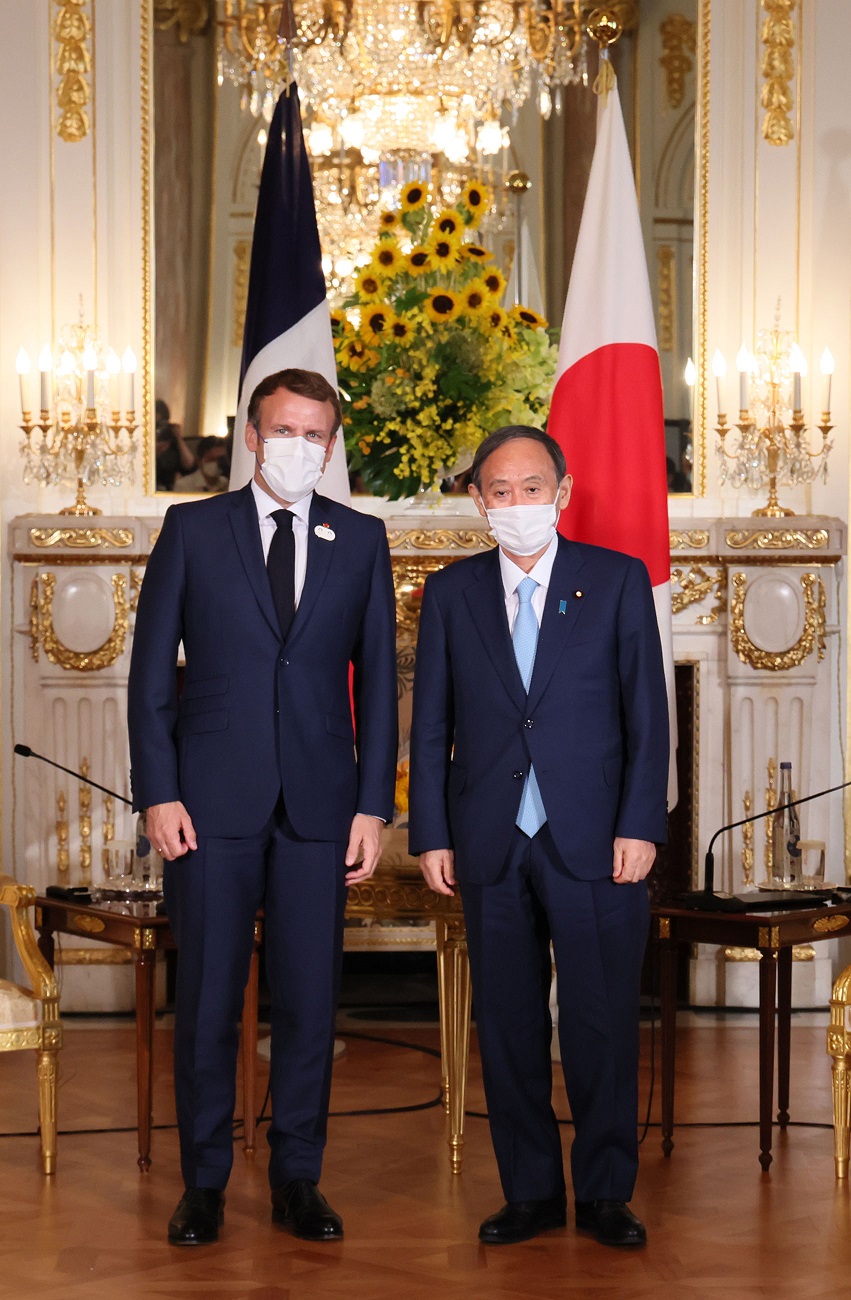 エマニュエル・マクロン・フランス共和国大統領との会談２