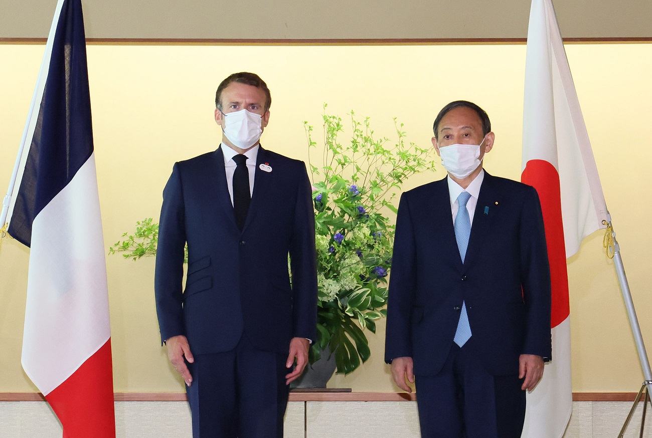 エマニュエル・マクロン・フランス共和国大統領との昼食会２