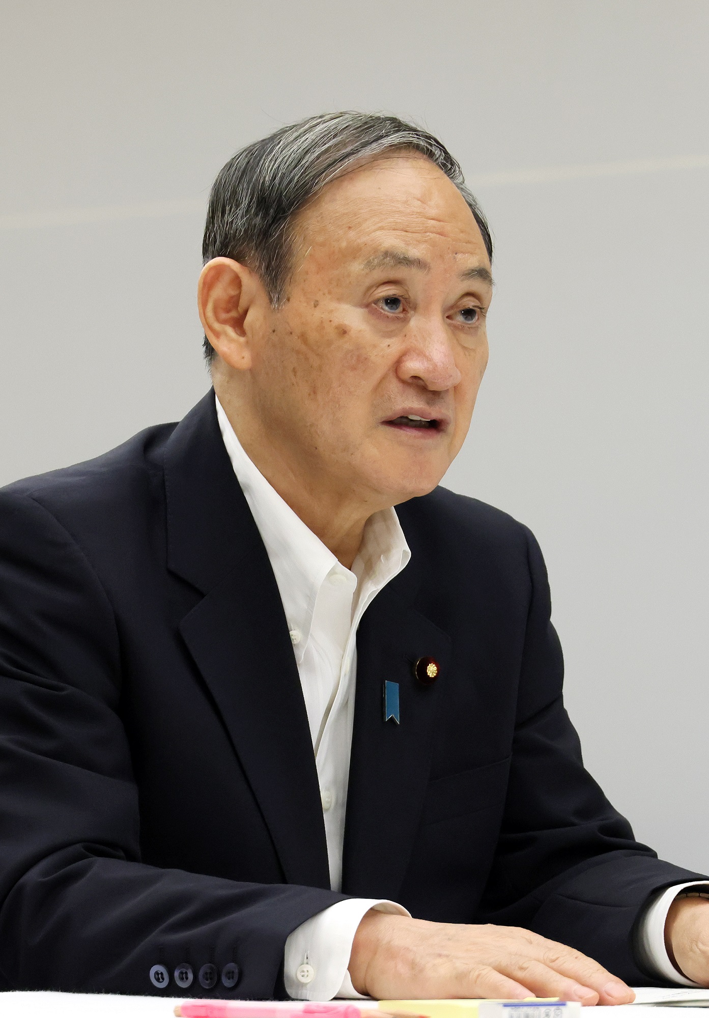 発言する菅総理３
