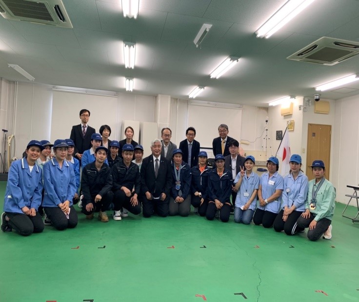 技能実習生との意見交換