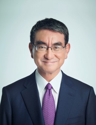 顔写真:河野太郎