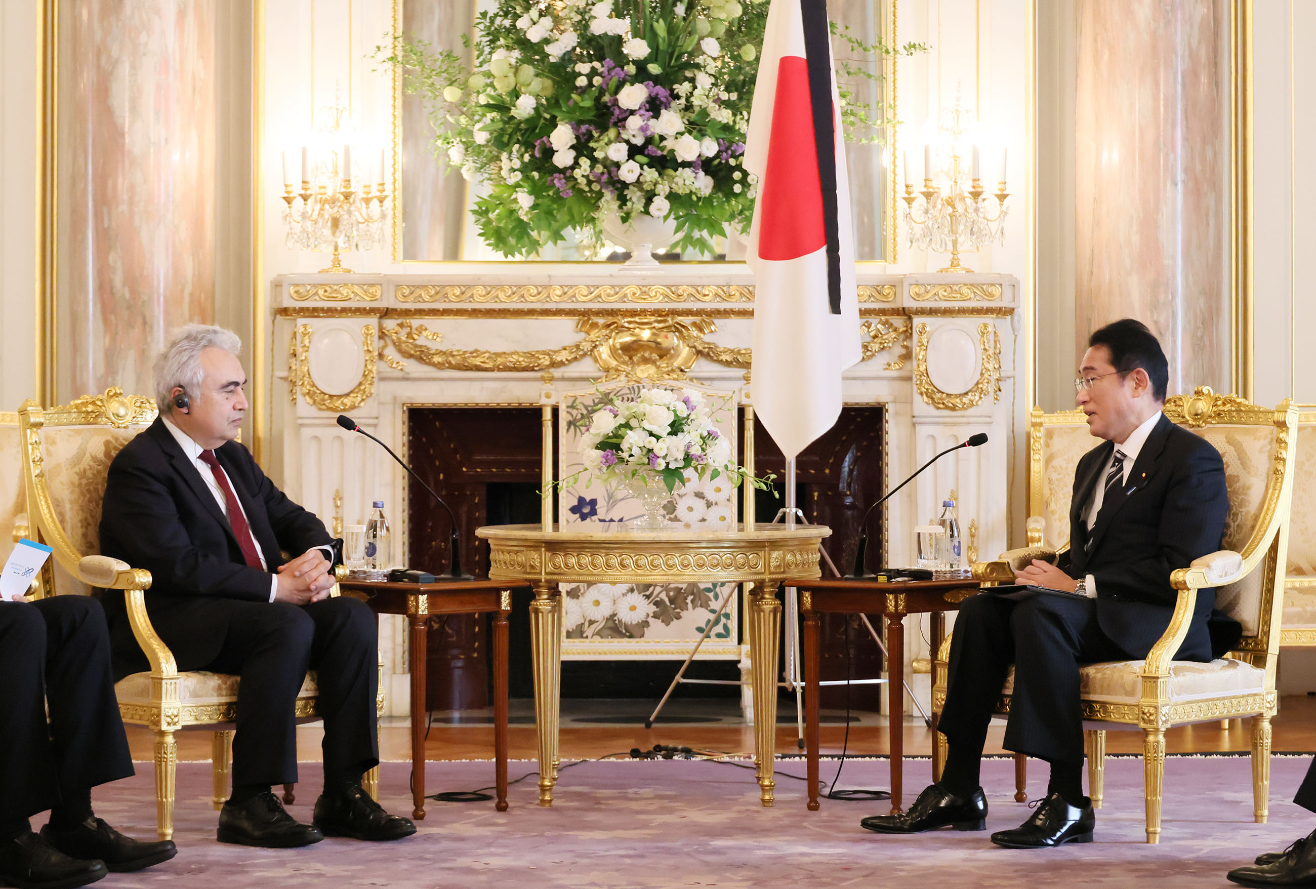 ビロル国際エネルギー機関（ＩＥＡ）事務局長による表敬を受ける岸田総理２