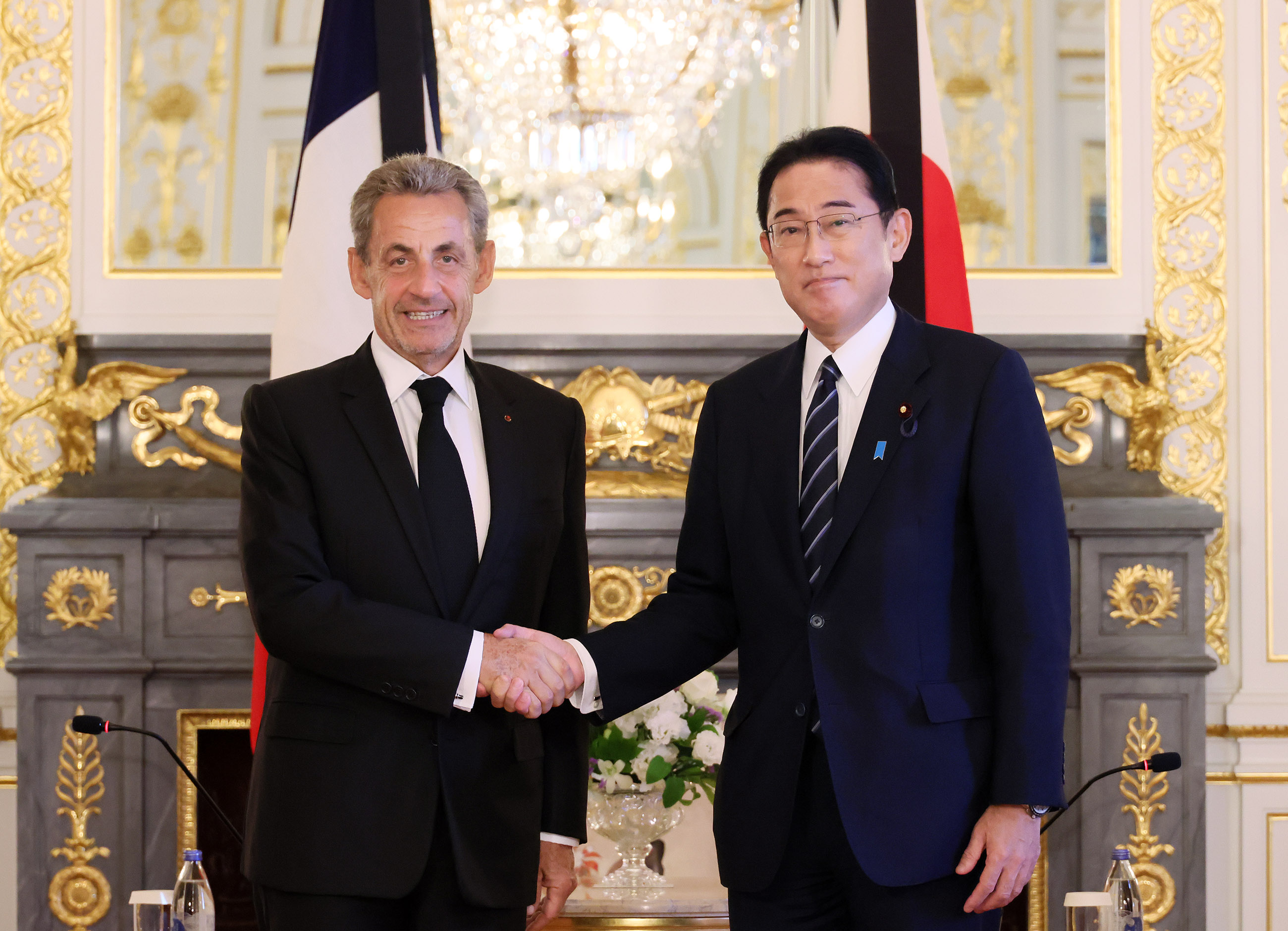 サルコジ元フランス共和国大統領との会談１