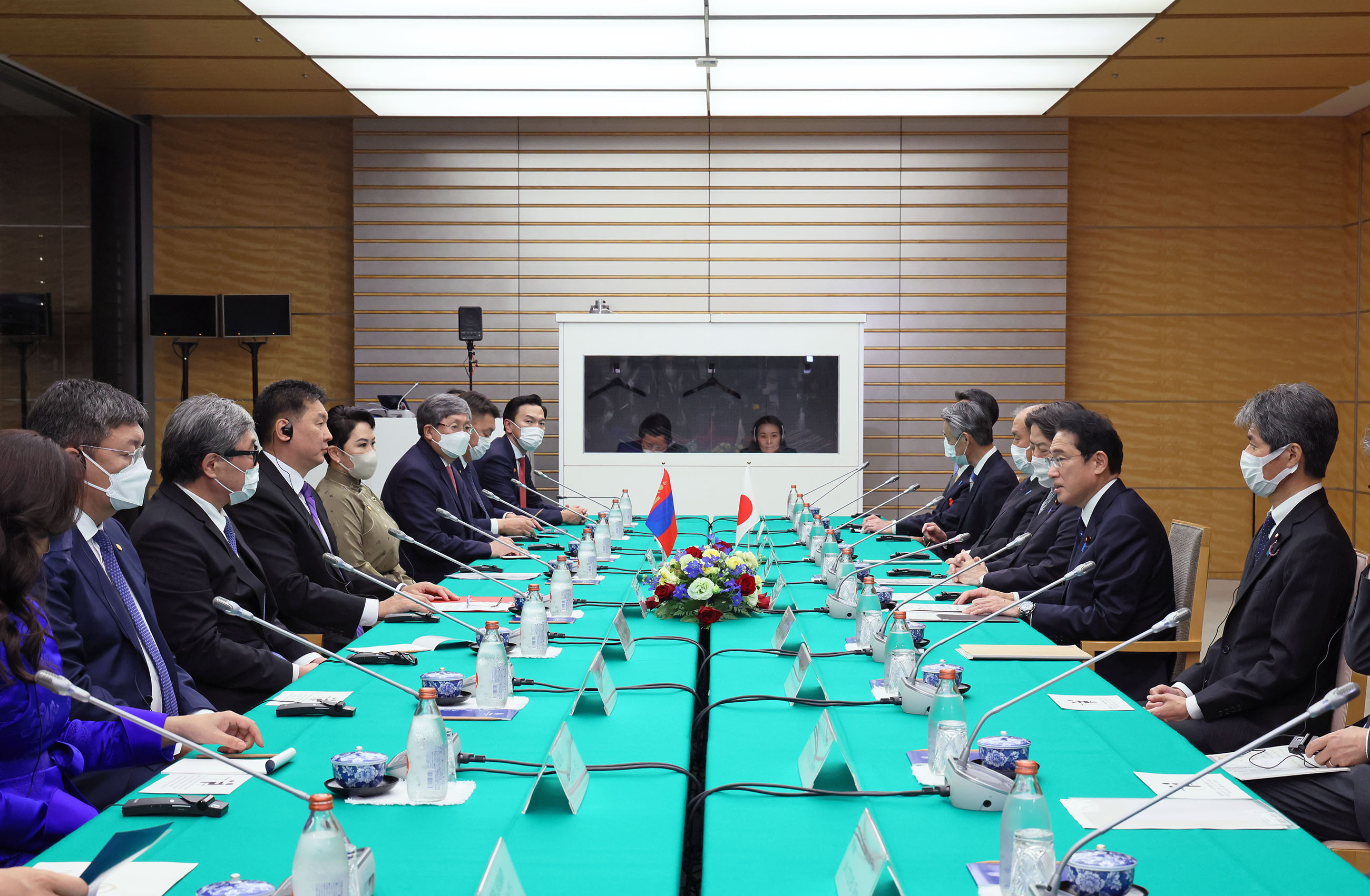 日・モンゴル首脳会談３