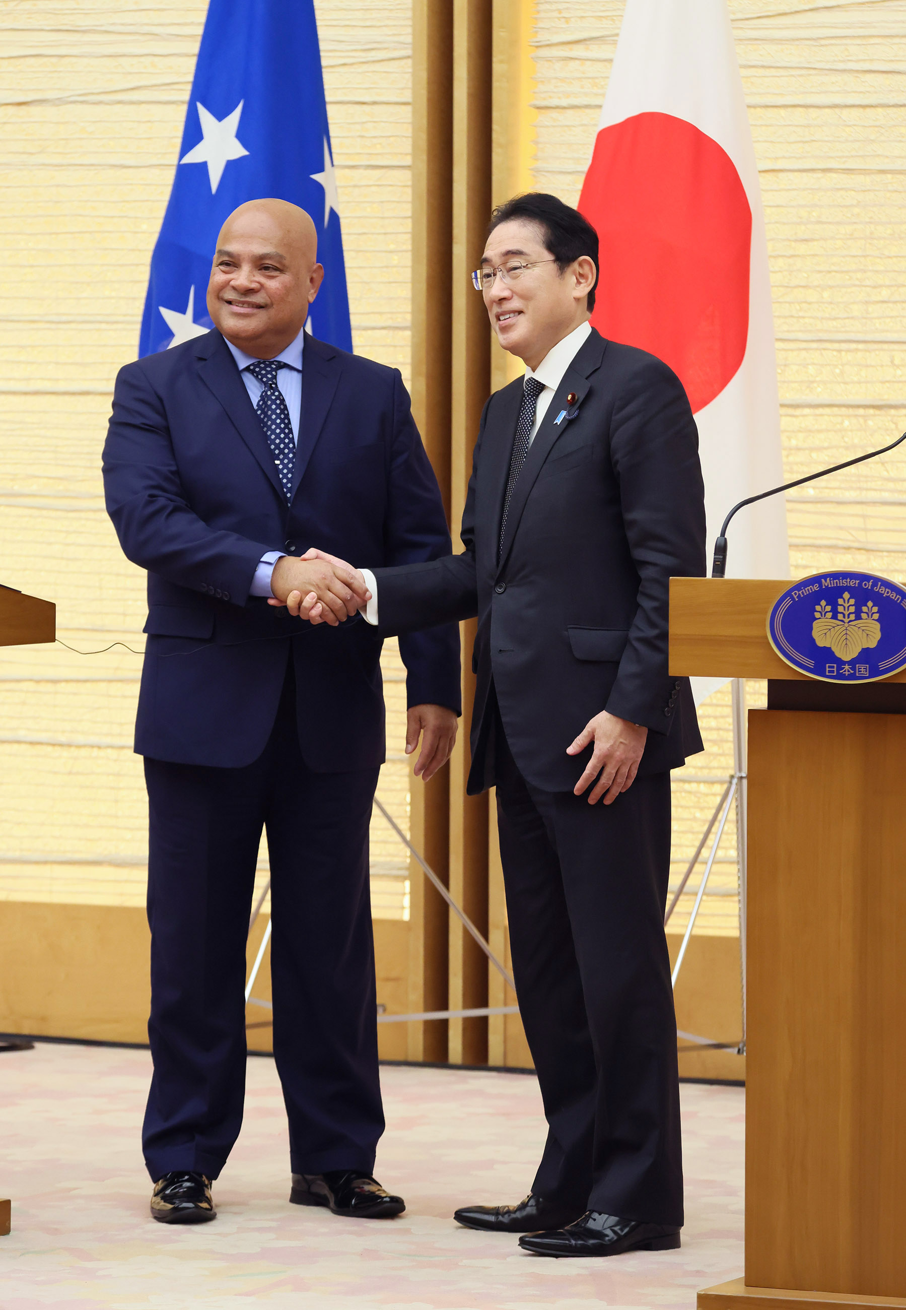 共同記者発表４