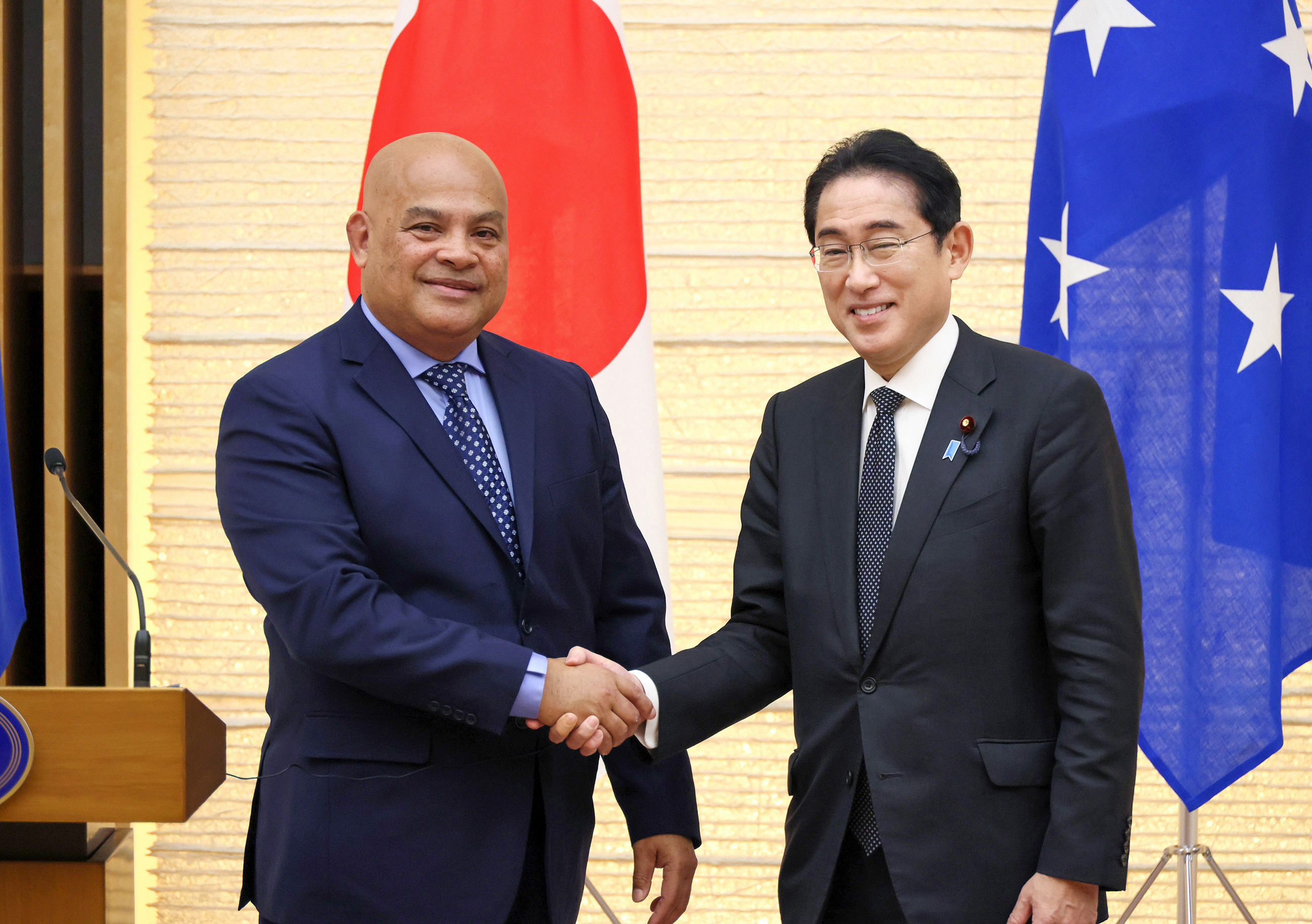 共同記者発表５
