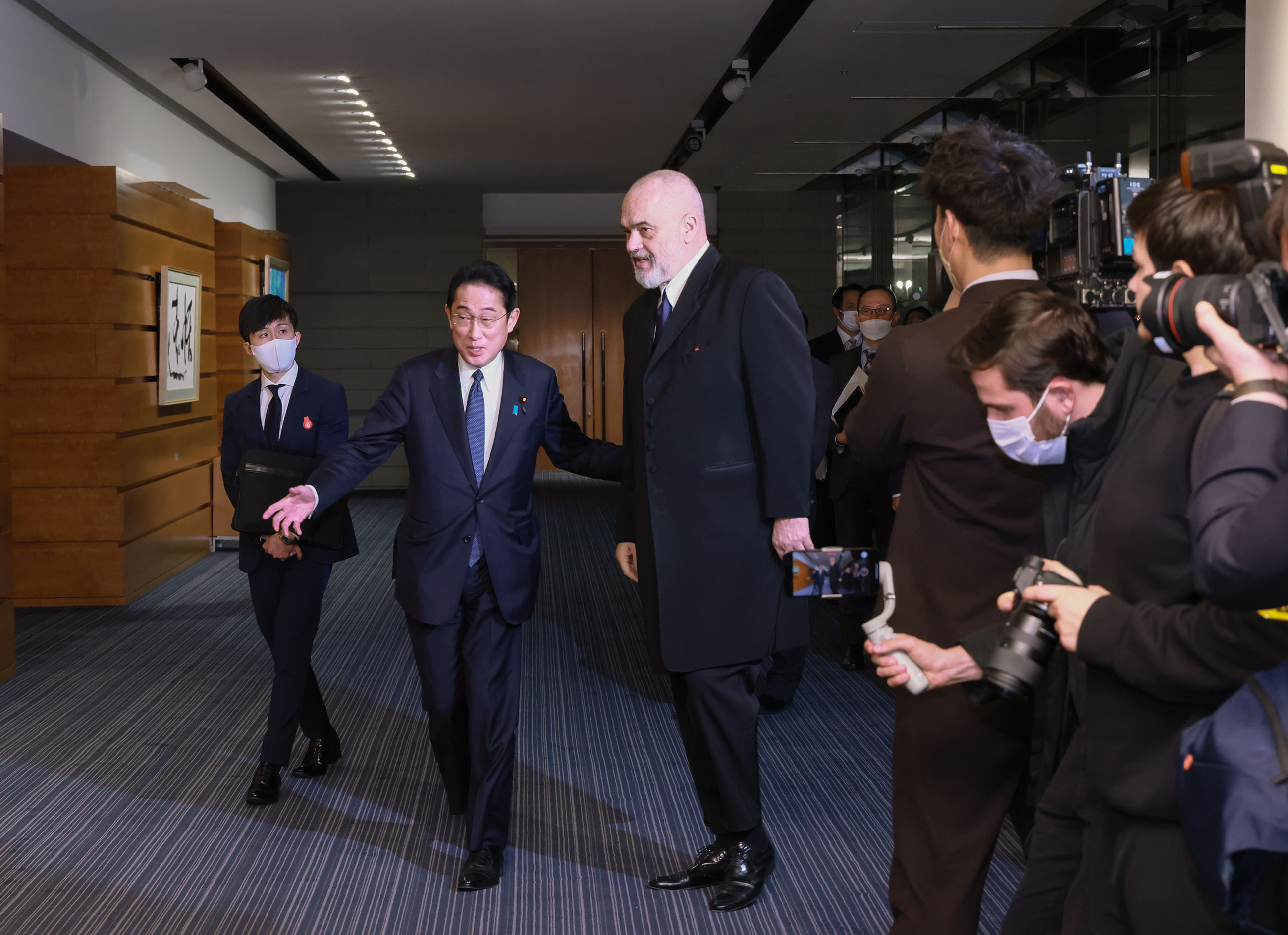 日・アルバニア首脳会談２