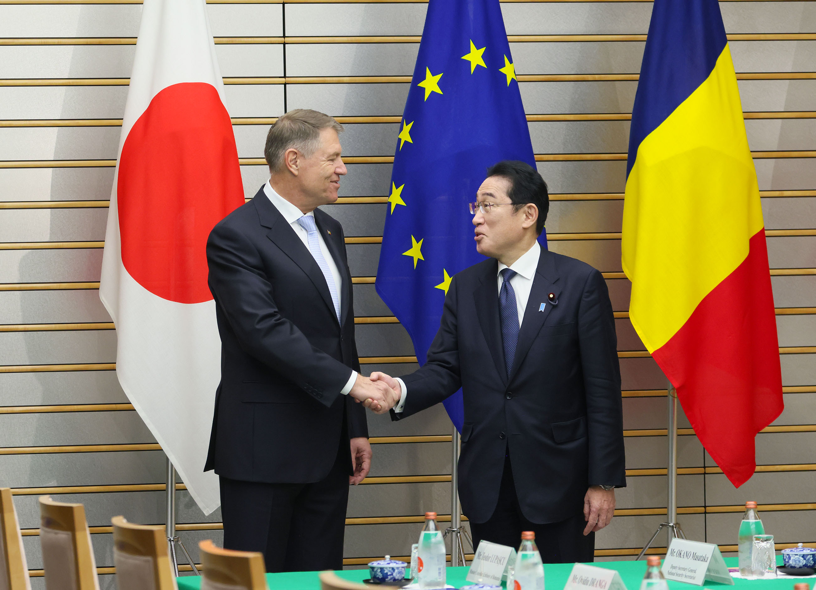 日・ルーマニア首脳会談２
