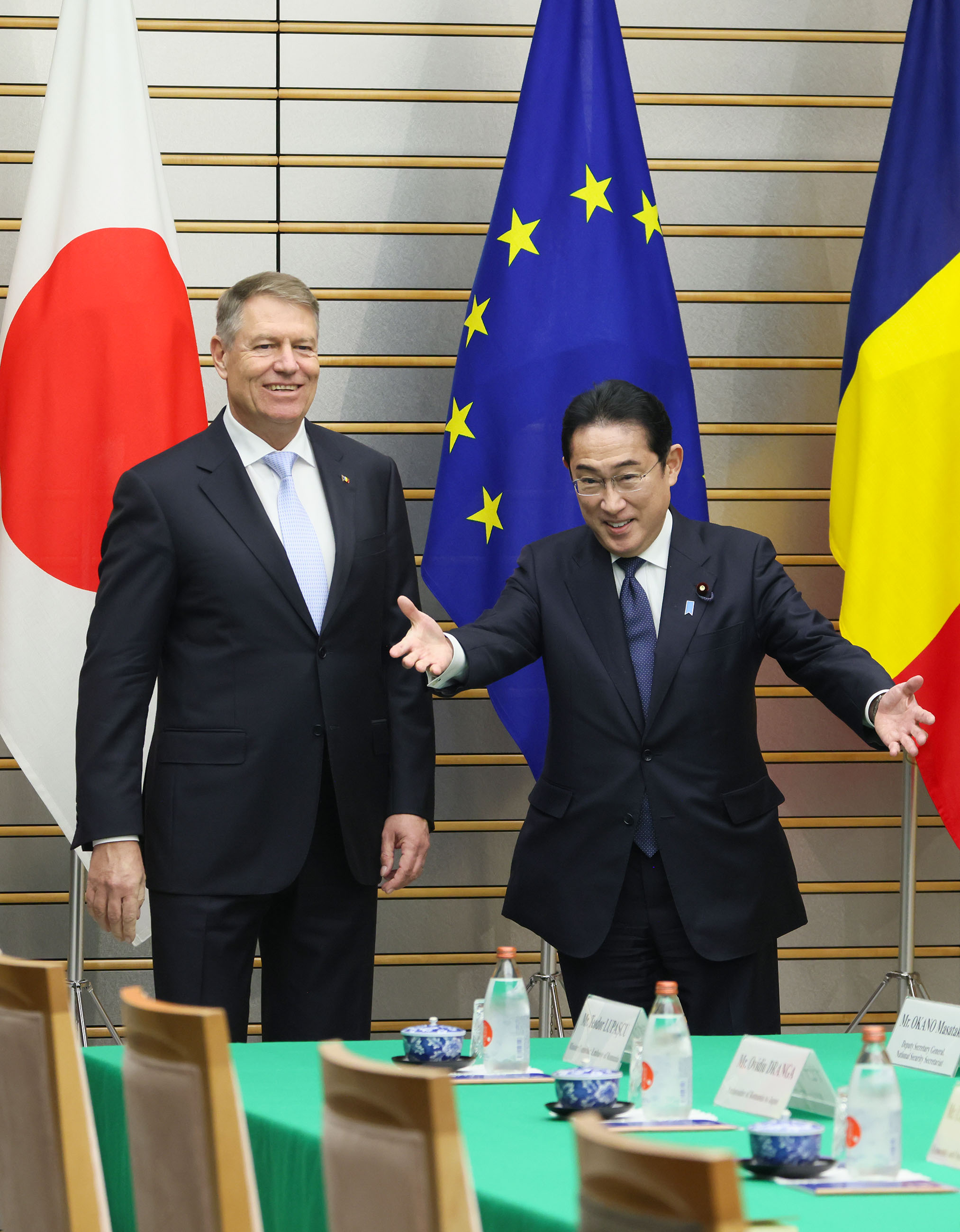 日・ルーマニア首脳会談３
