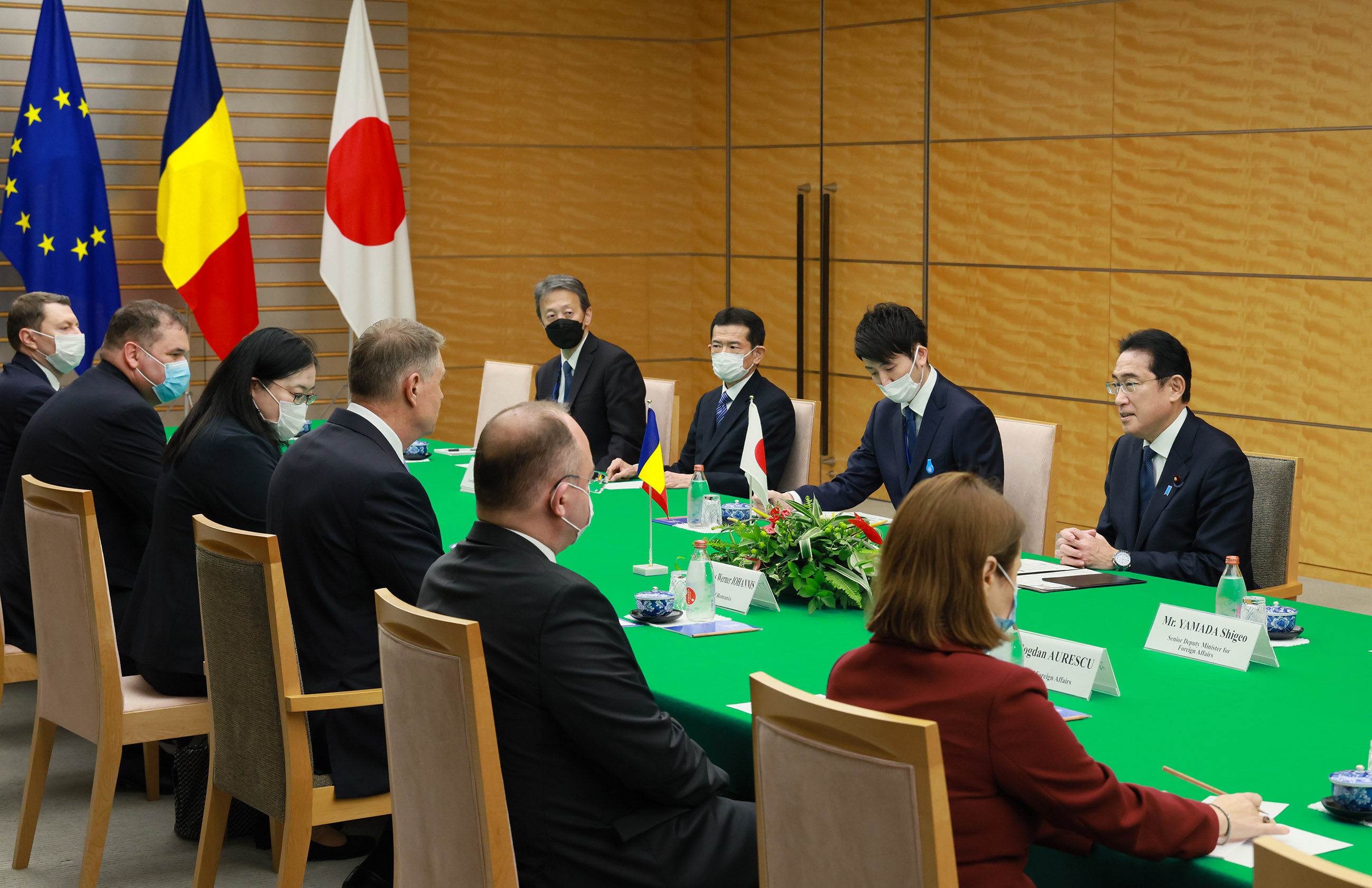 日・ルーマニア首脳会談４