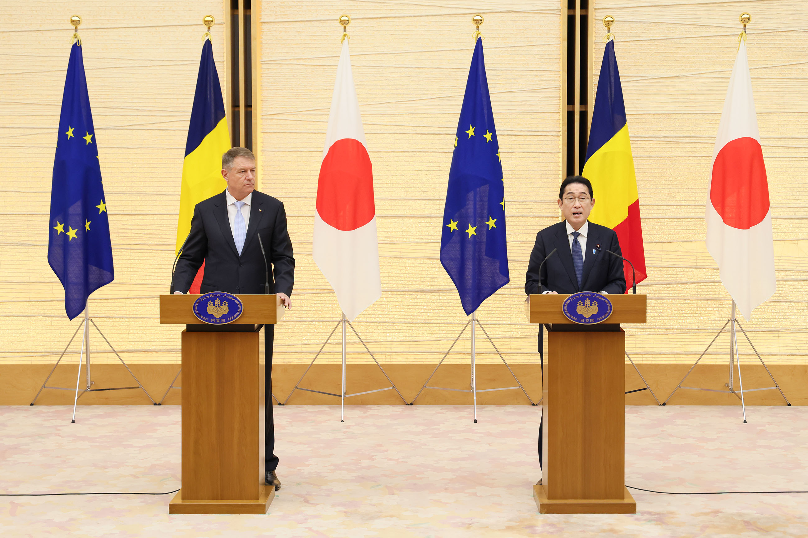 共同記者発表１