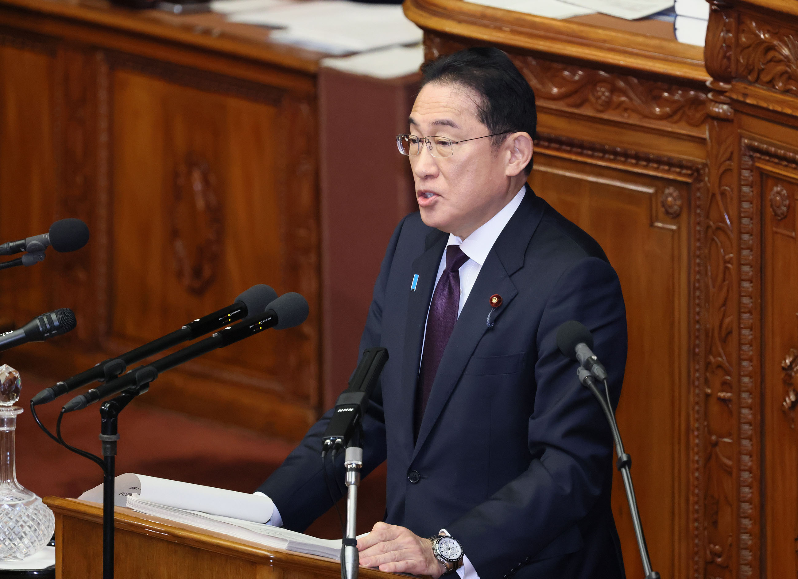 第二百十三回国会における岸田内閣総理大臣施政方針演説