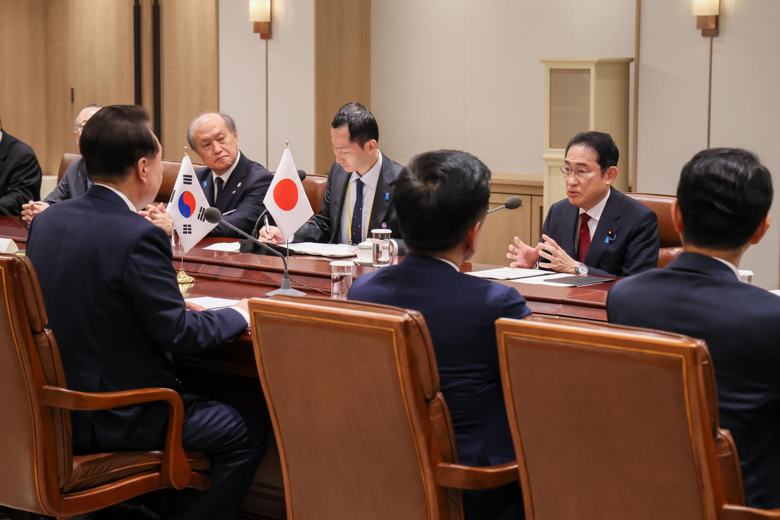 日韓首脳会談５