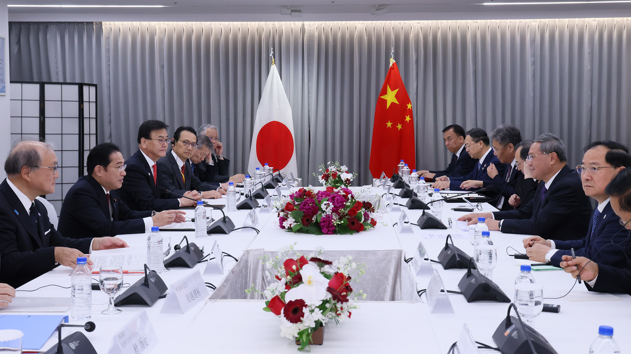 日中首脳会談４