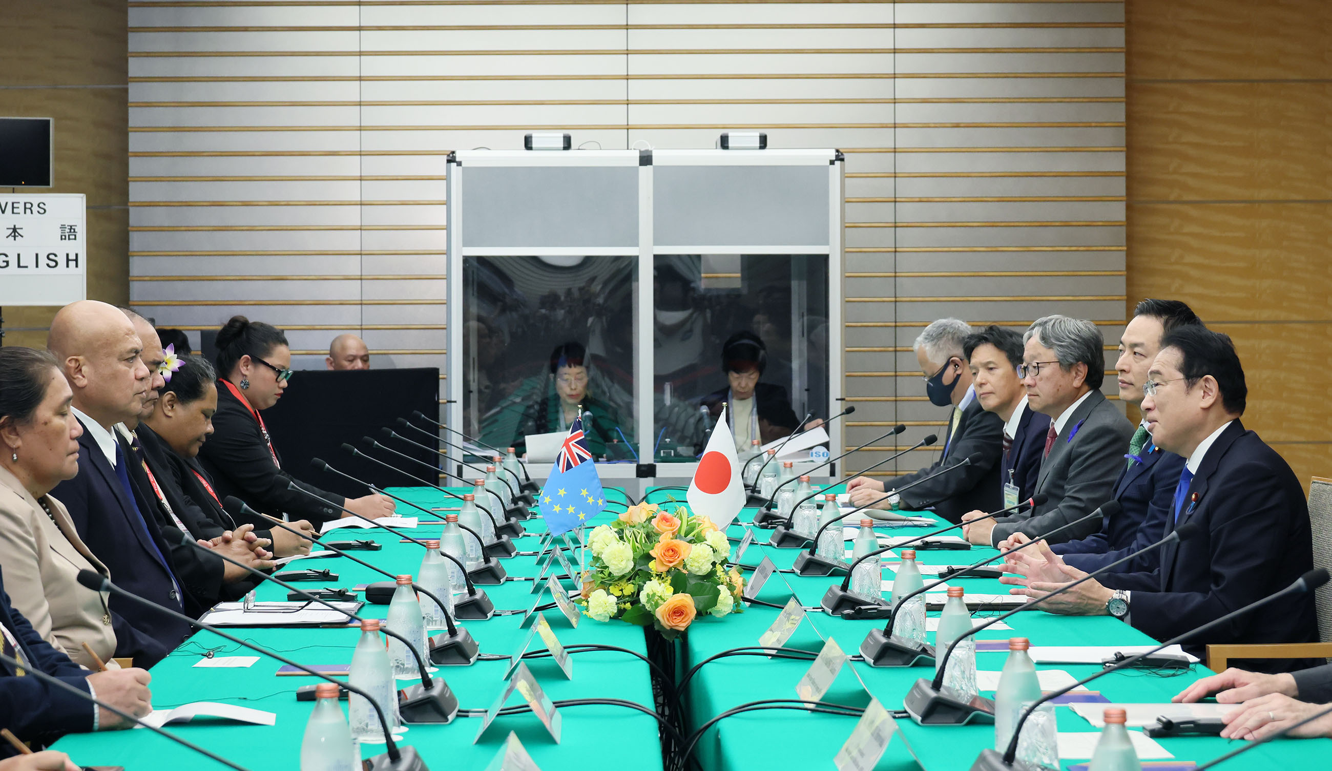 日・ツバル首脳会談４