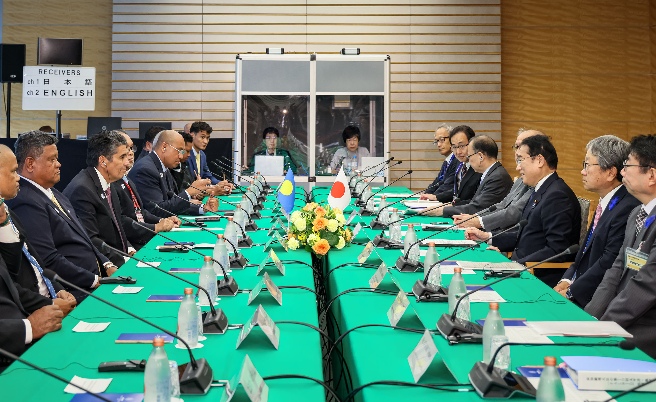 日・パラオ首脳会談４