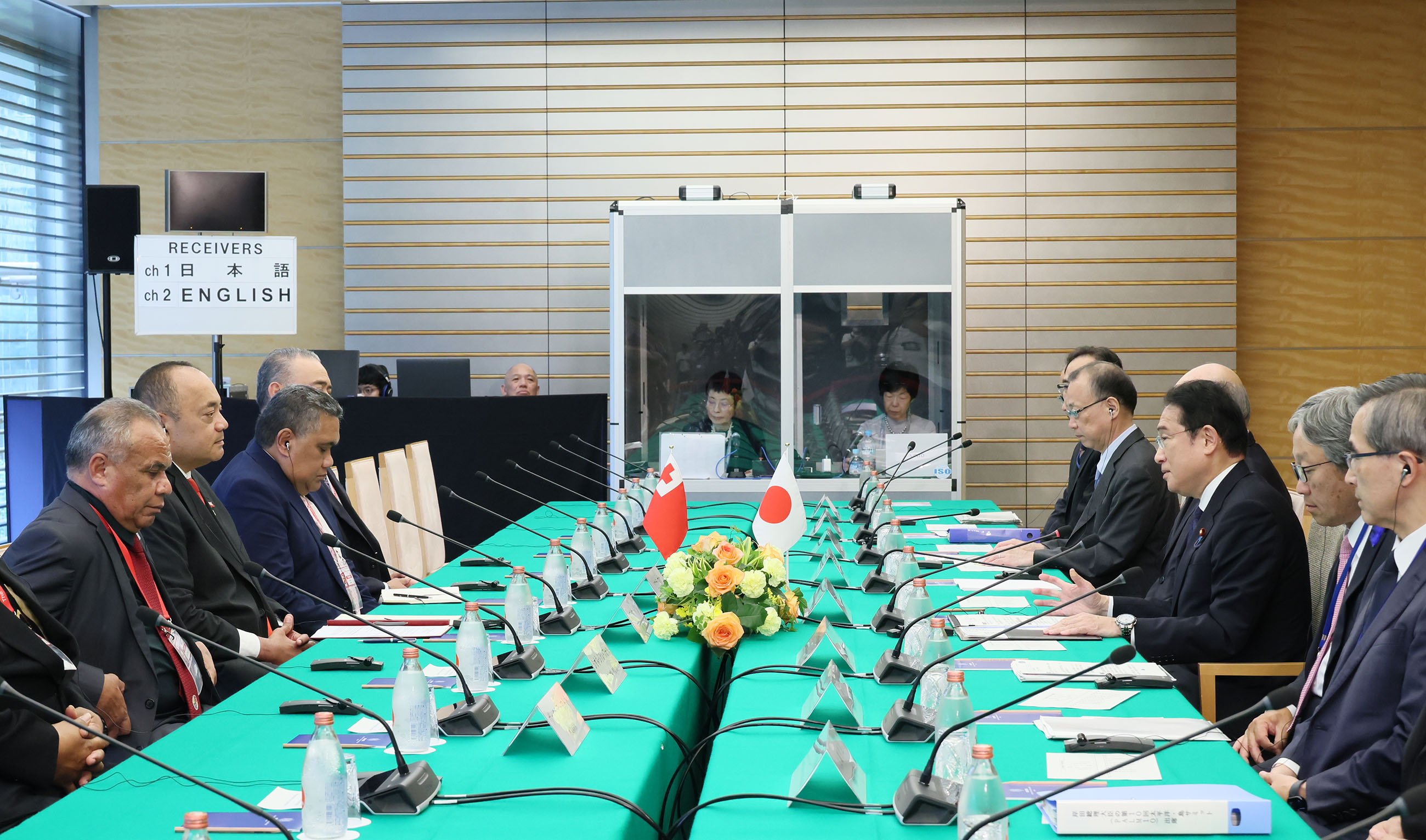 日・トンガ首脳会談３