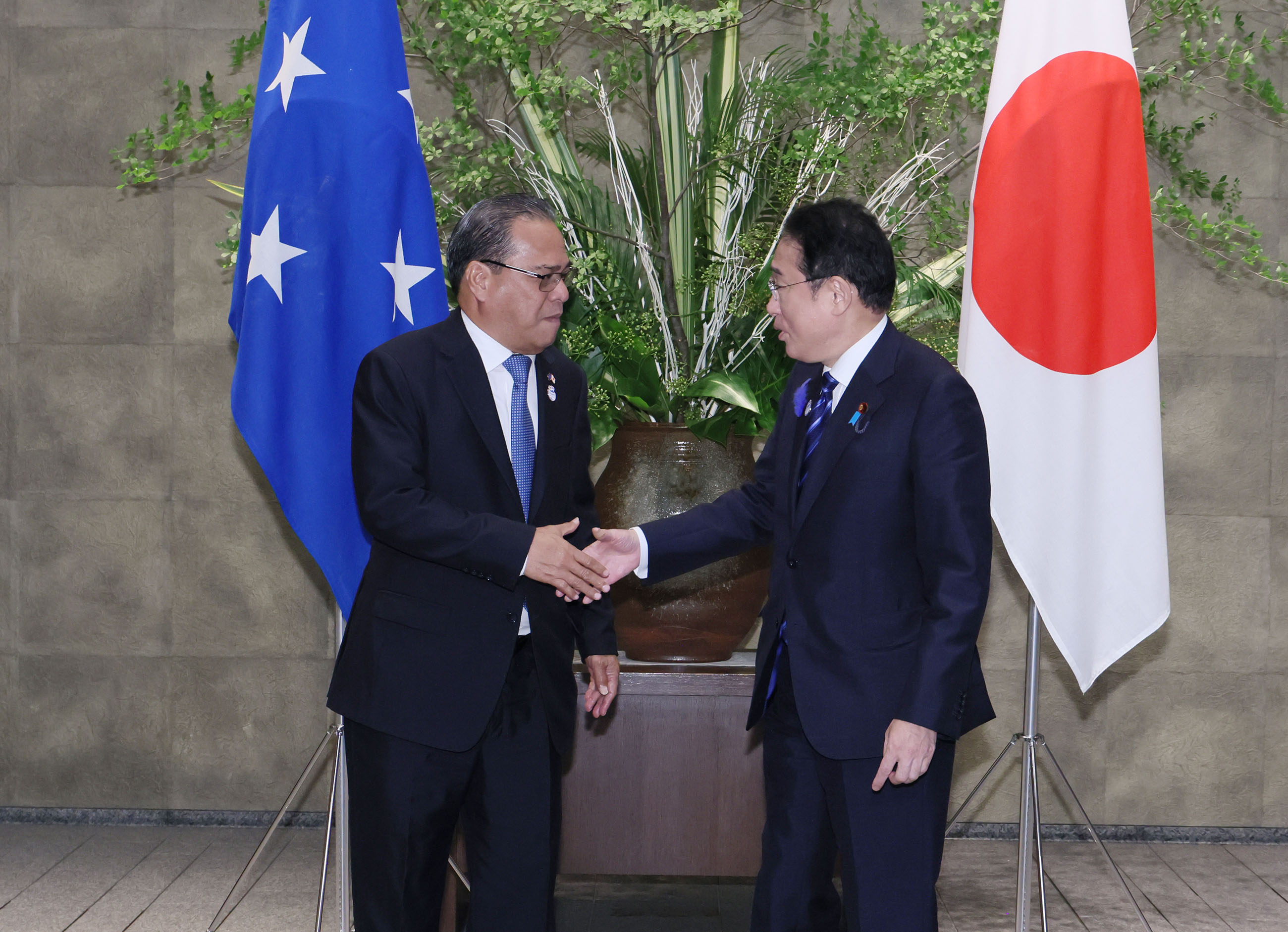 日・ミクロネシア首脳会談１