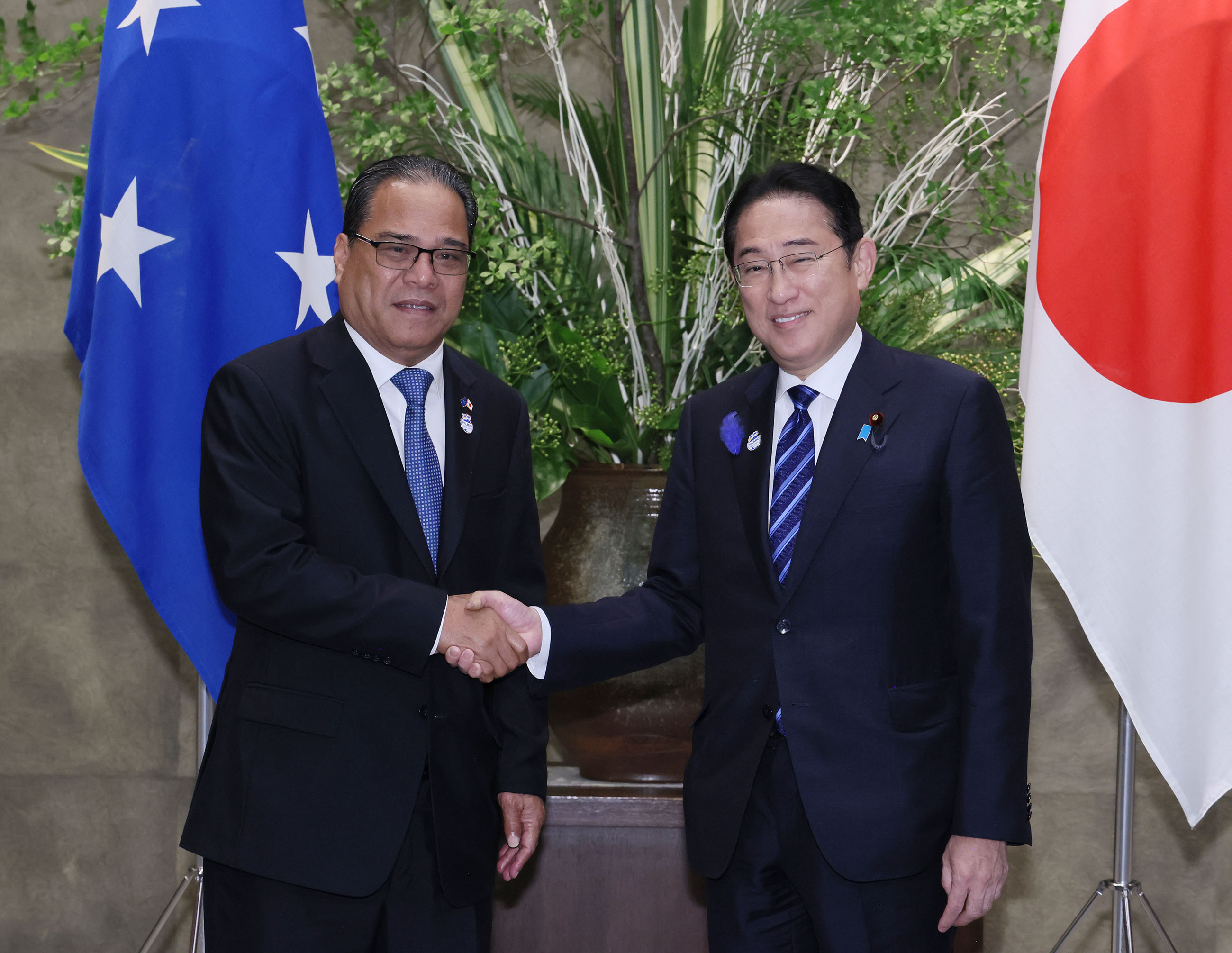 日・ミクロネシア首脳会談２