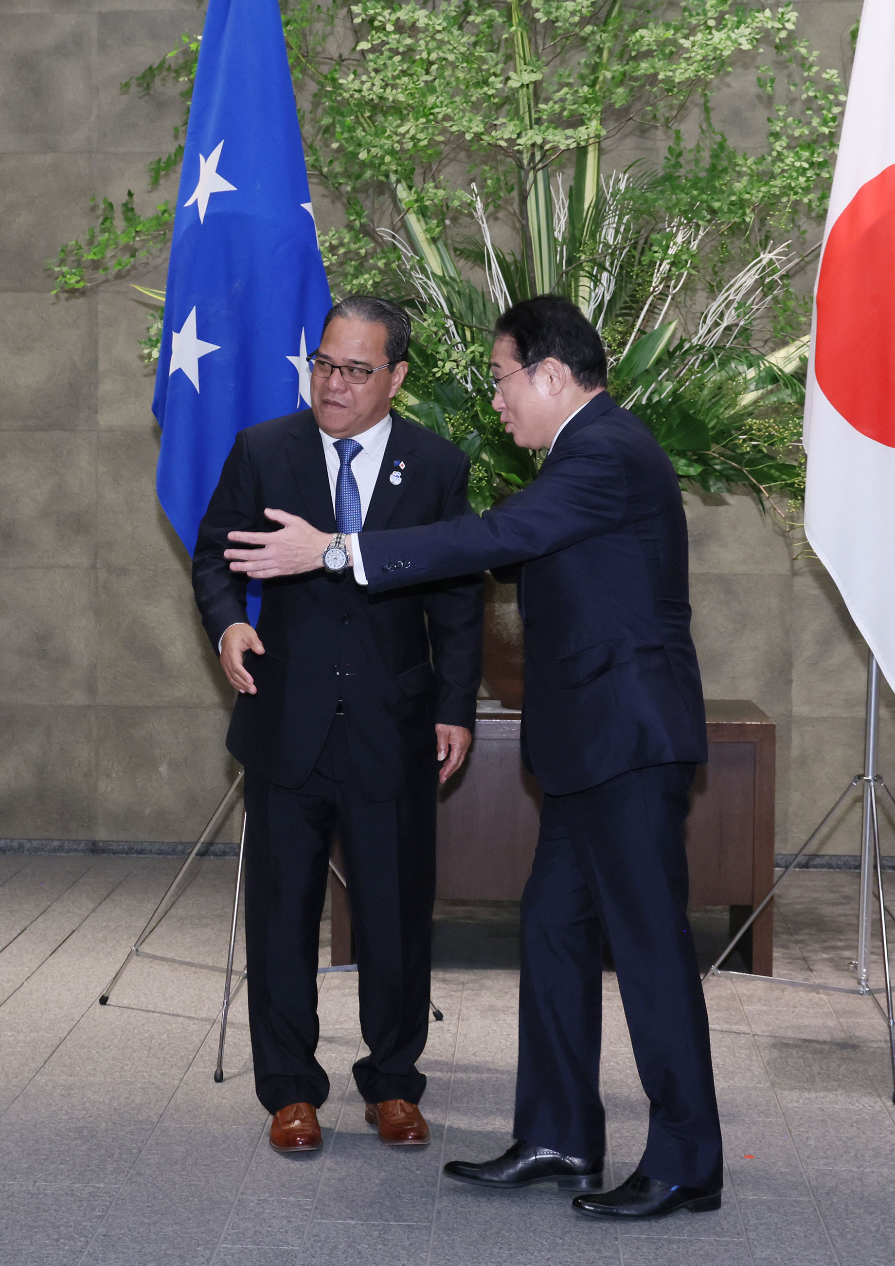 日・ミクロネシア首脳会談３