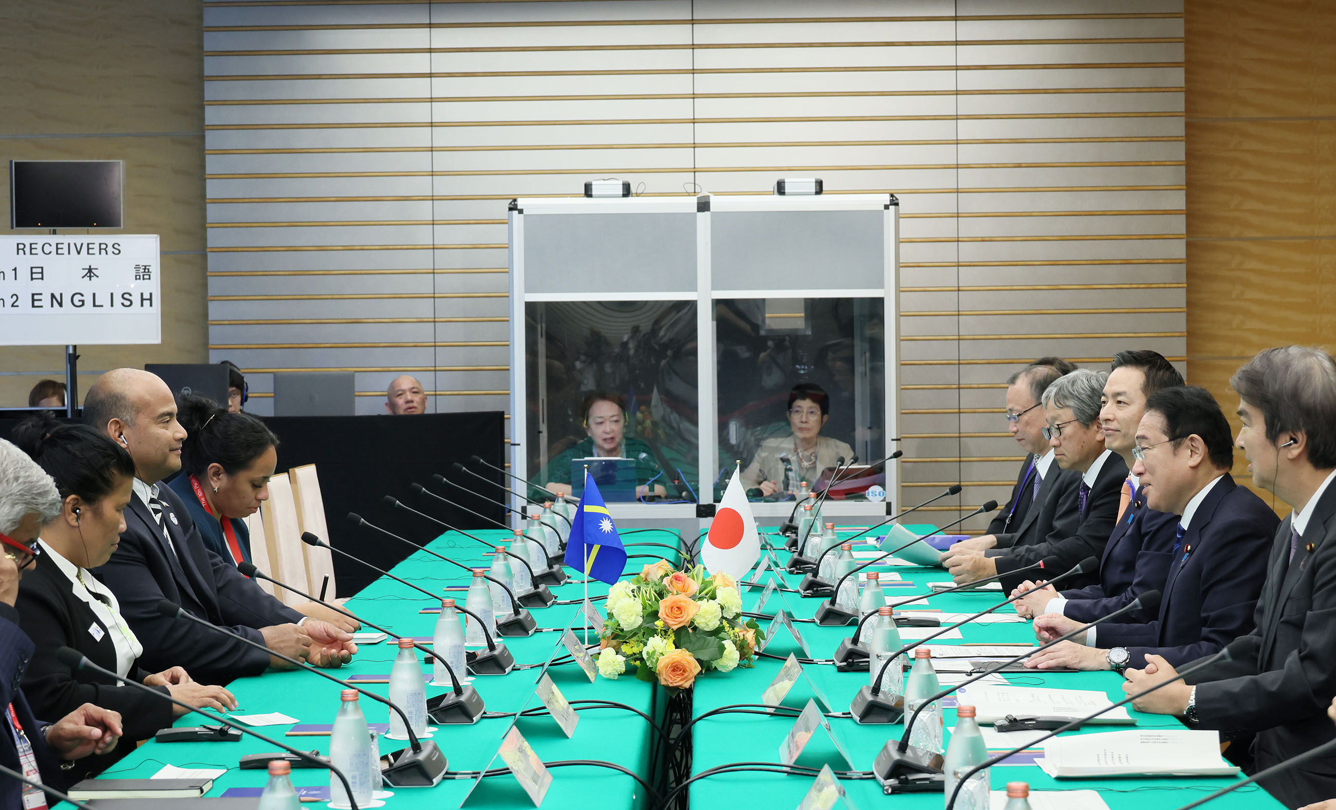 日・ナウル首脳会談４