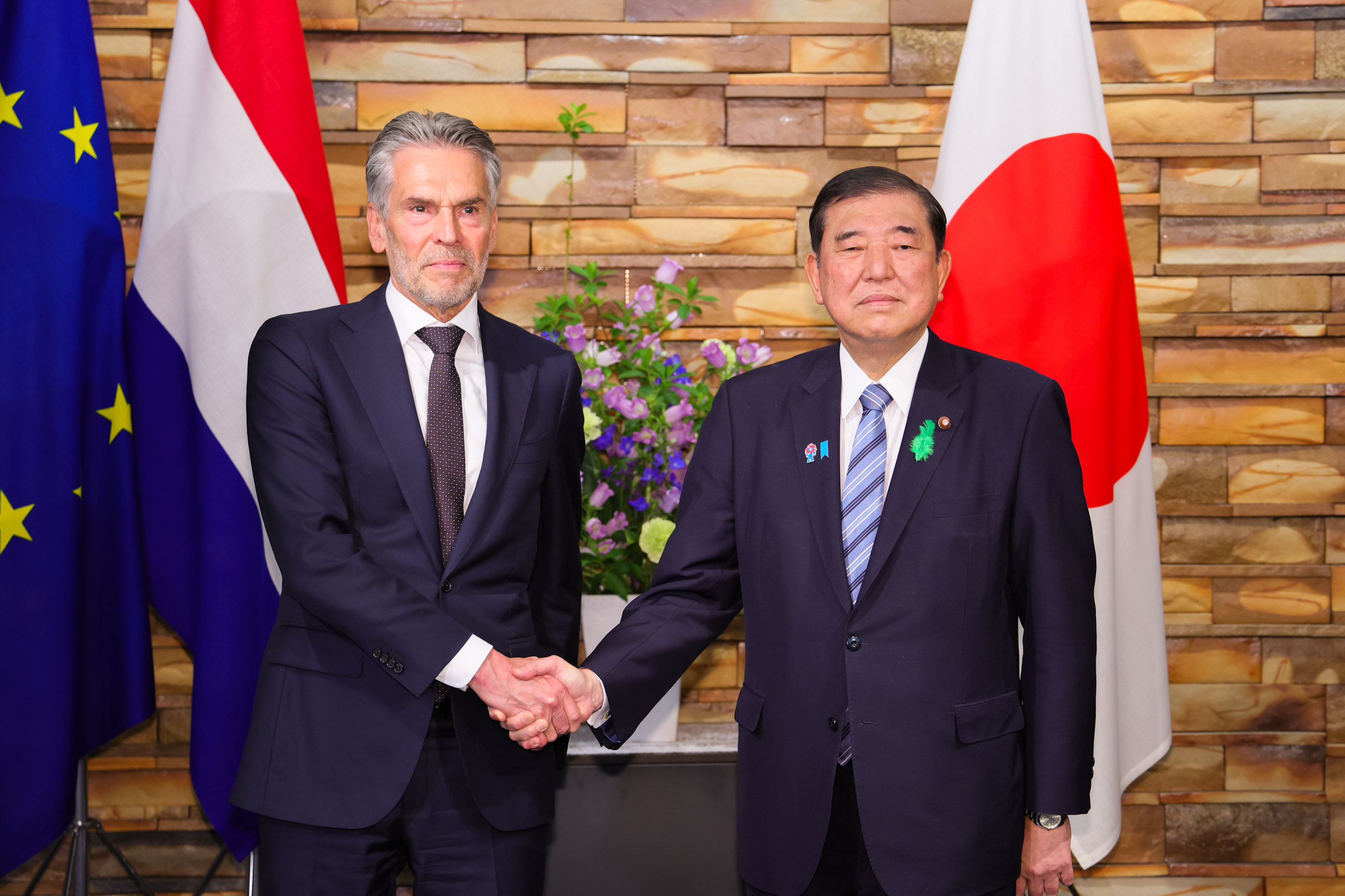日・オランダ首脳会談２