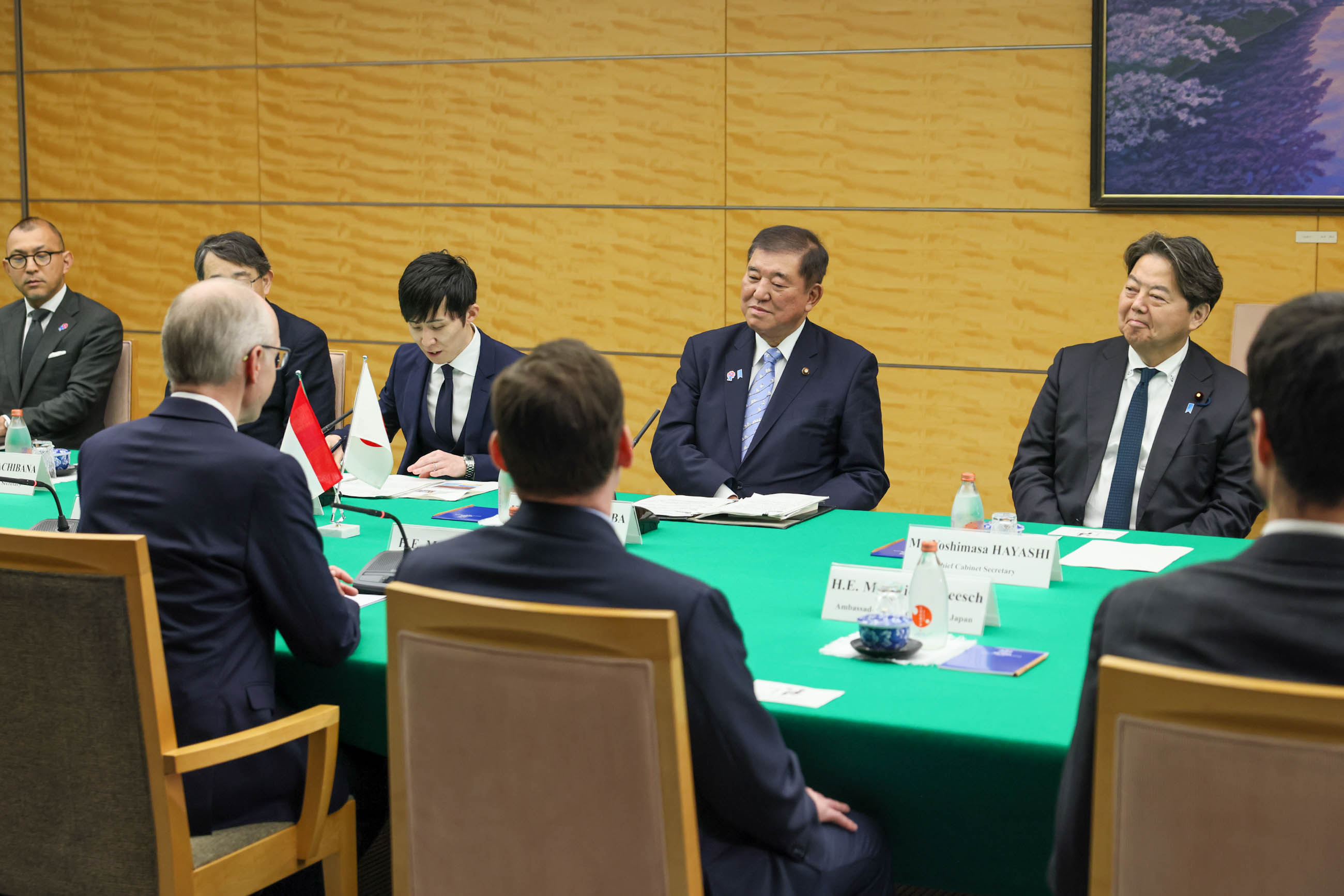 日・ルクセンブルク首脳会談６