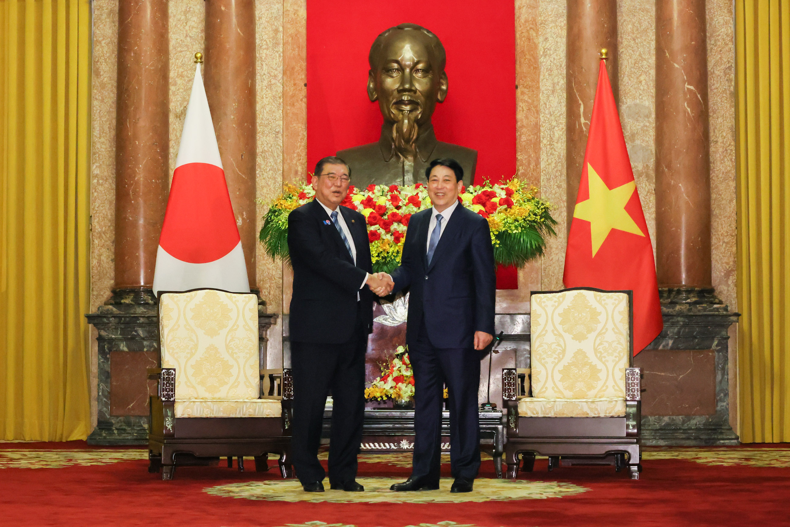 クオン国家主席との会談１