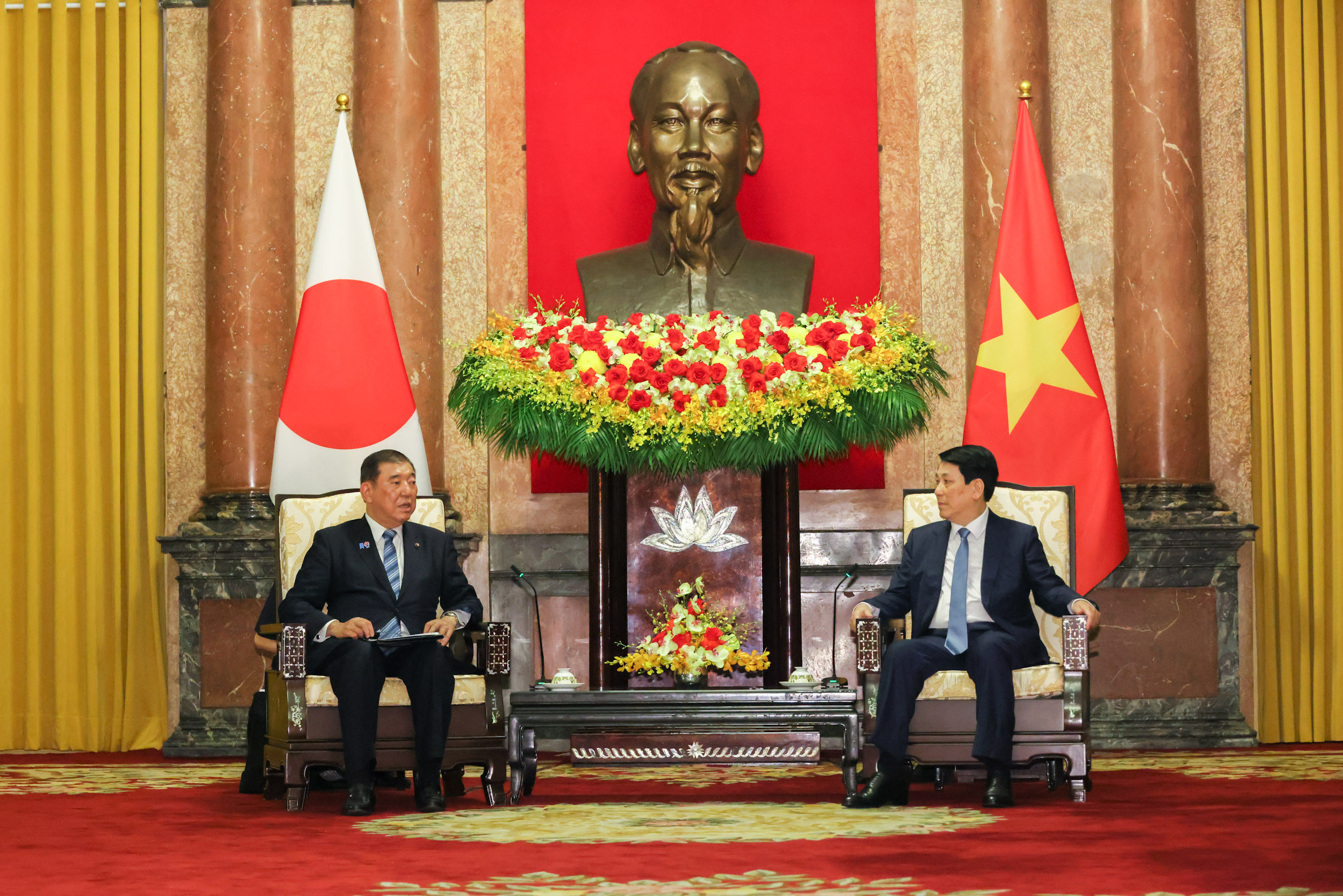 クオン国家主席との会談３