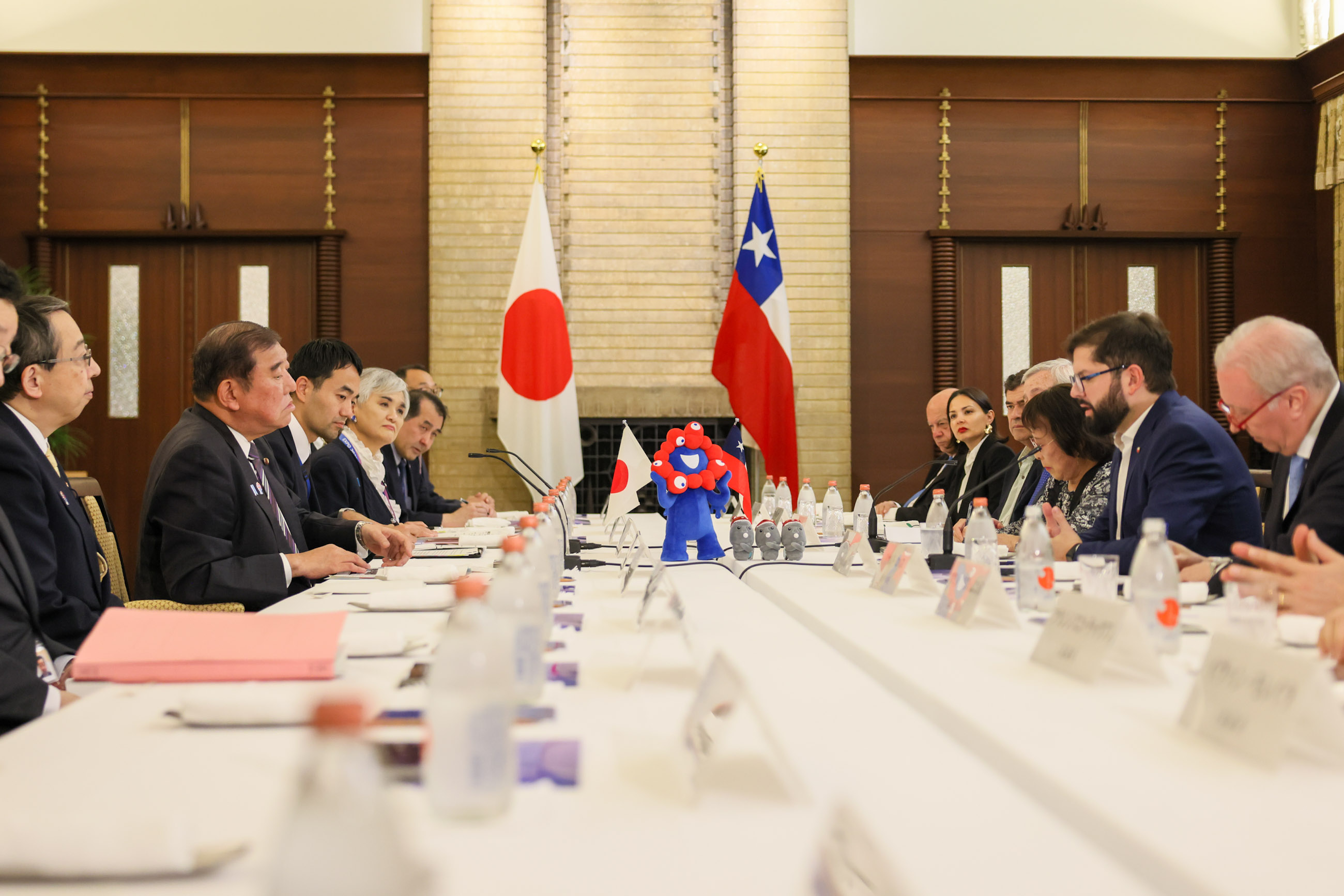 日・チリ首脳会談４