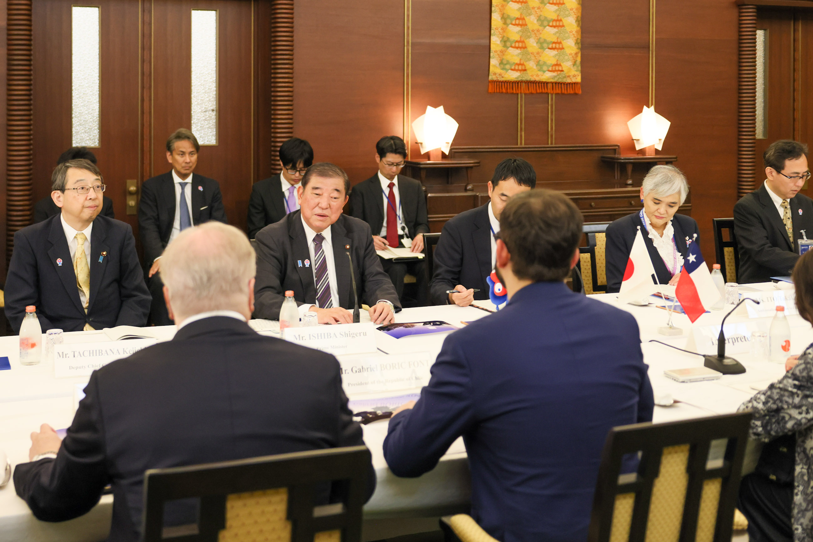 日・チリ首脳会談５