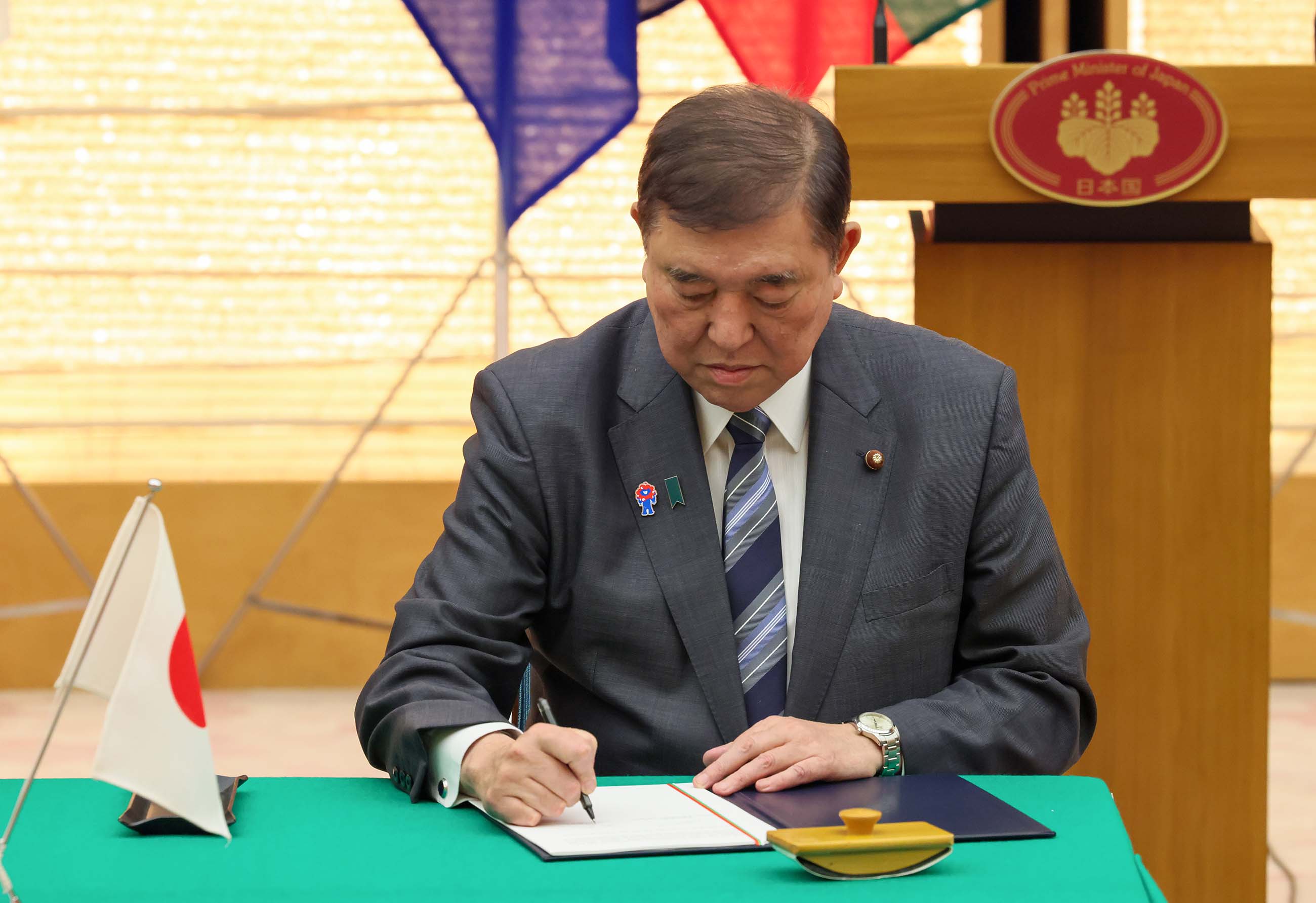 共同声明署名式２