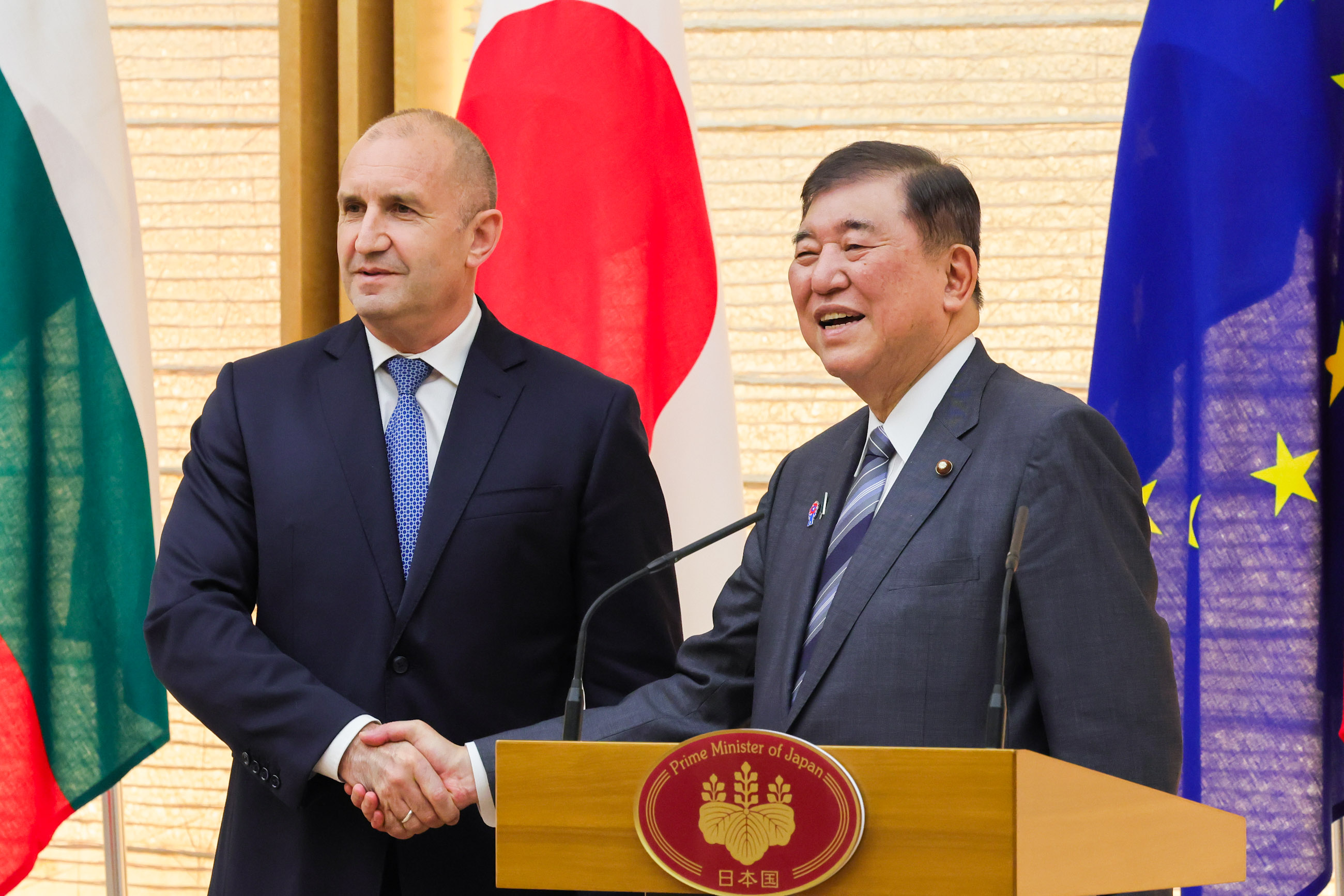 共同記者発表１